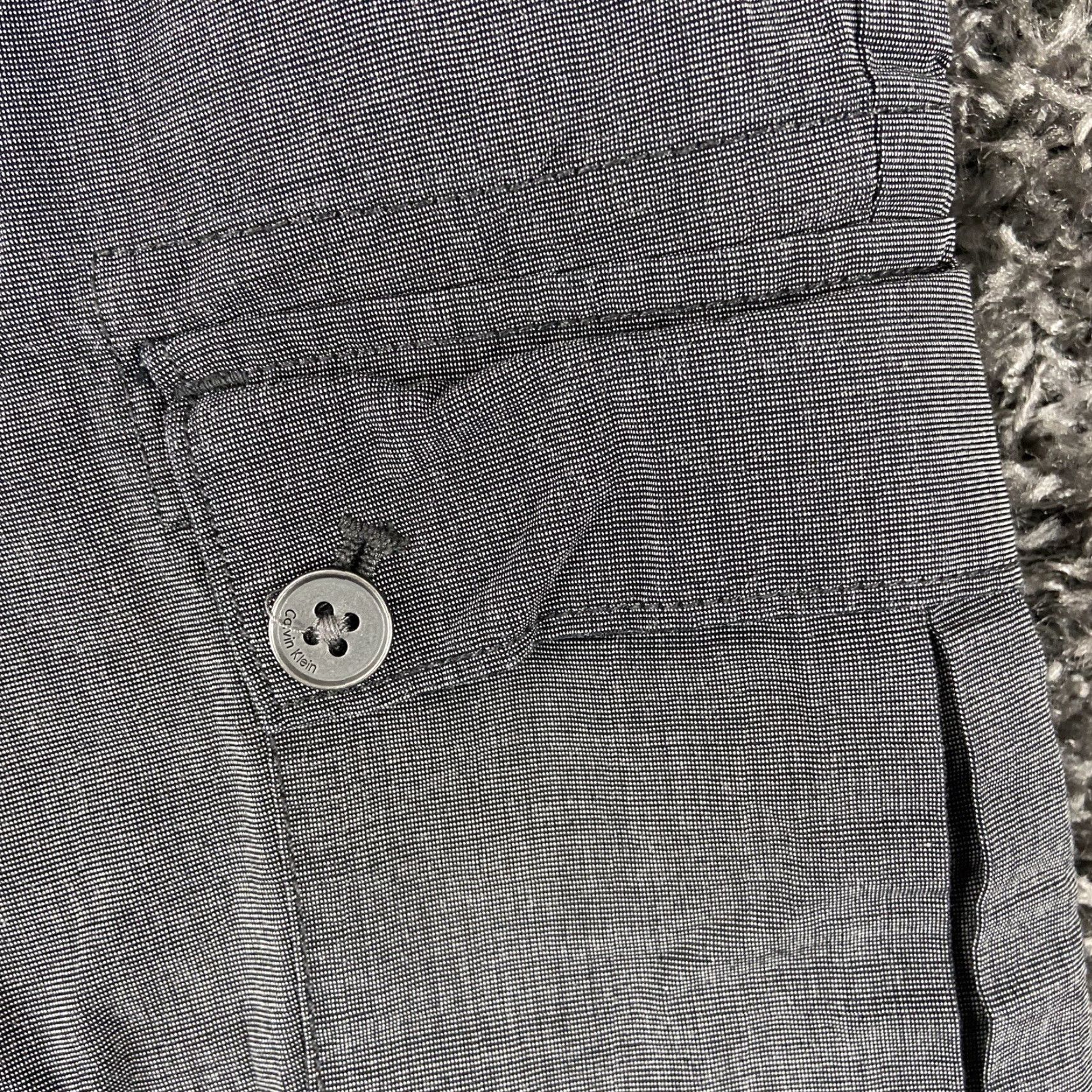 Calvin Klein Calvin Klein Shorts Men 34 Gray Chino Regular Mens Size US 34 / EU 50 - 2 Thumbnail