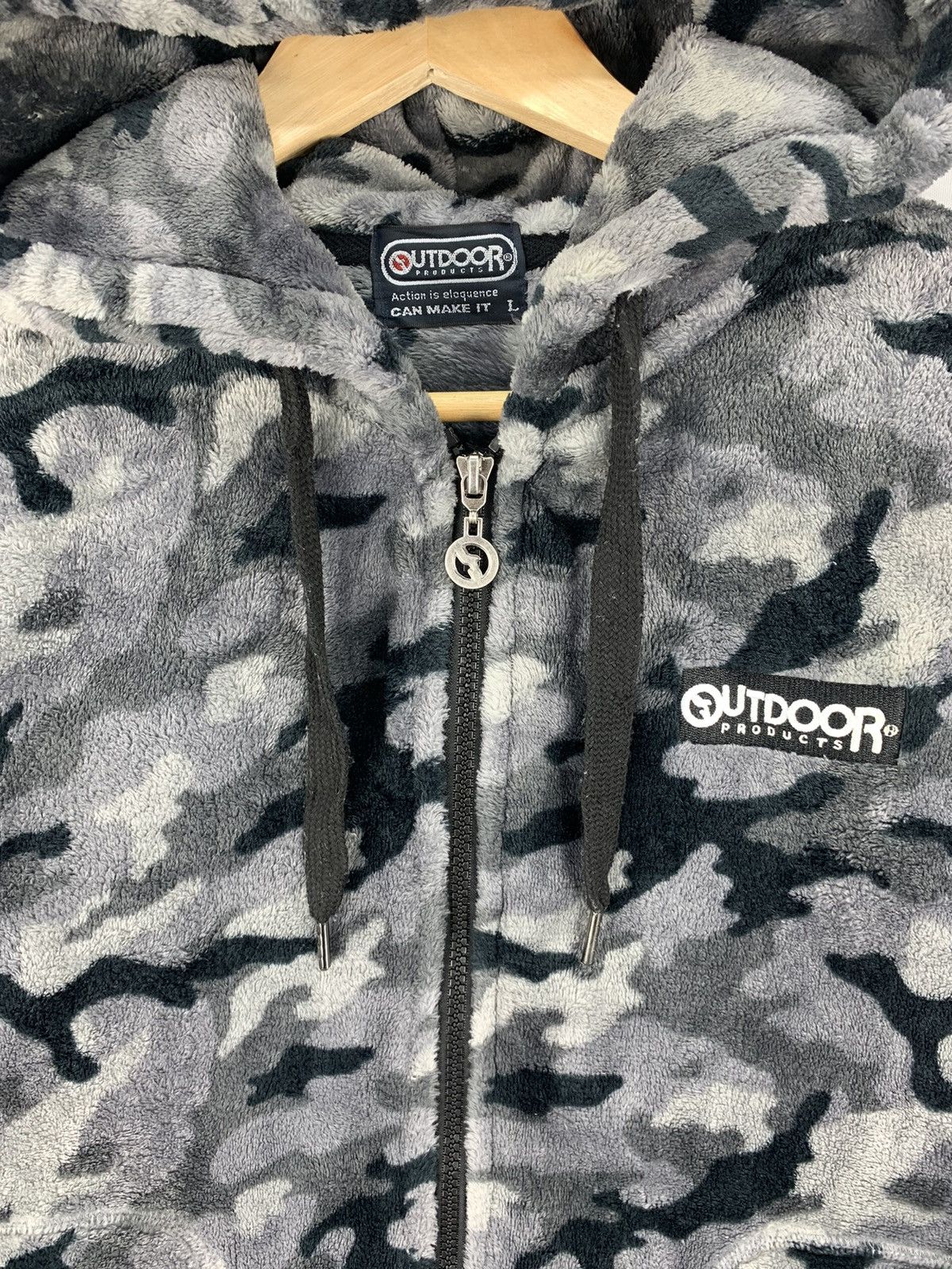 Other Urban Camouflage Outdoor Fleece Hoodie Jackets Size US L / EU 52-54 / 3 - 8 Thumbnail