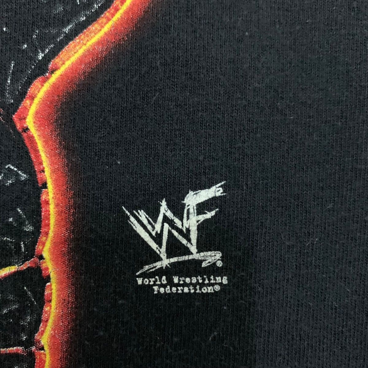 Vintage × WWF Vintage Y2K THE ROCK wwf bull red eye logo tee Size US L / EU 52-54 / 3 - 10 Thumbnail