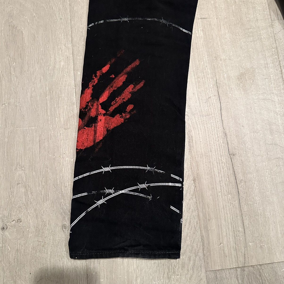 If Six Was Nine Year2000 x Levi’s 501 Bloodlust Denim Jeans Black Size US 28 / EU 44 - 5 Thumbnail
