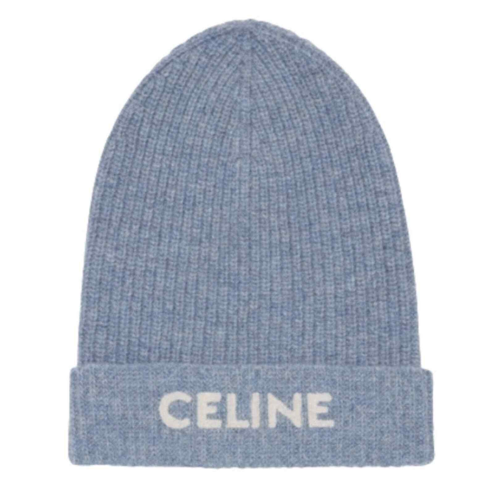 Celine Celine Paris Laine Wool Knit Beanie Winter Hat One Size Size ONE SIZE - 1 Thumbnail