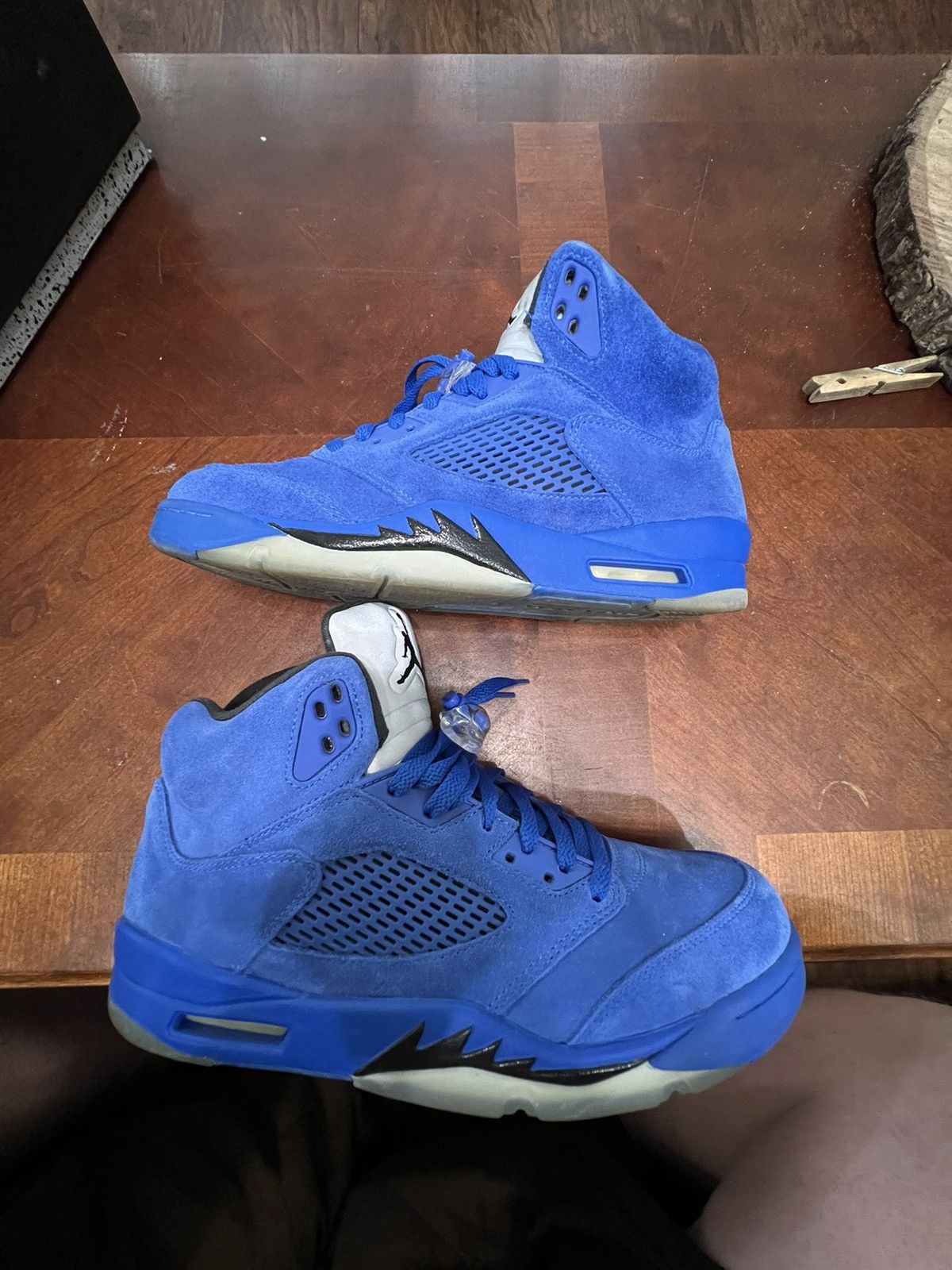 Jordan Brand Air Jordan 5 Retro “ Blue Suede” Size US 10.5 / EU 43-44 - 1 Thumbnail