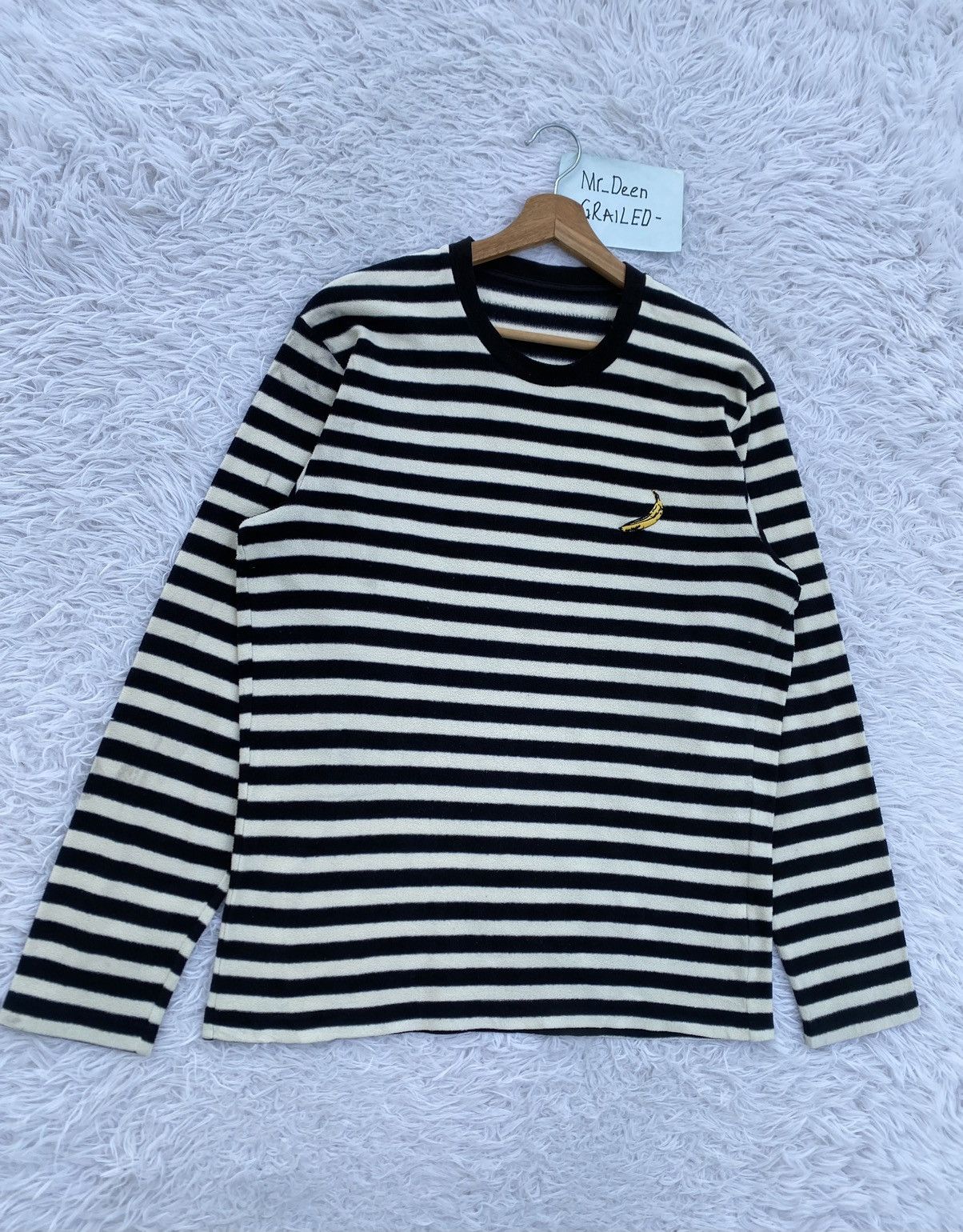 Andy Warhol × Uniqlo Rare Uniqlo x Andy Warhol Grunge Style Striped Long Sleeve Size US L / EU 52-54 / 3 - 2 Thumbnail