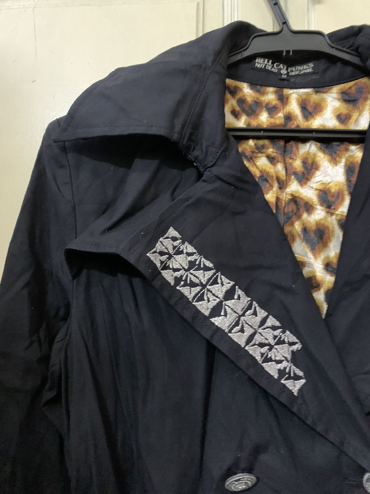 Hysteric Glamour Vintage Japanese Gothic Hell Cat Punk Leopard Jacket Size M / US 6-8 / IT 42-44 - 4 Thumbnail