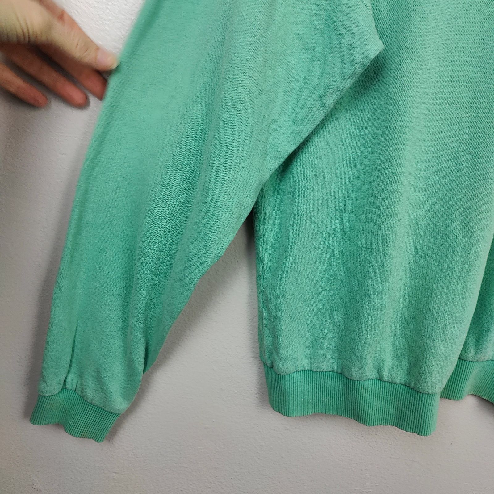 Jungmaven Jungmaven Sweatshirt Womens Large Green Hemp Organic Size L / US 10 / IT 46 - 3 Thumbnail