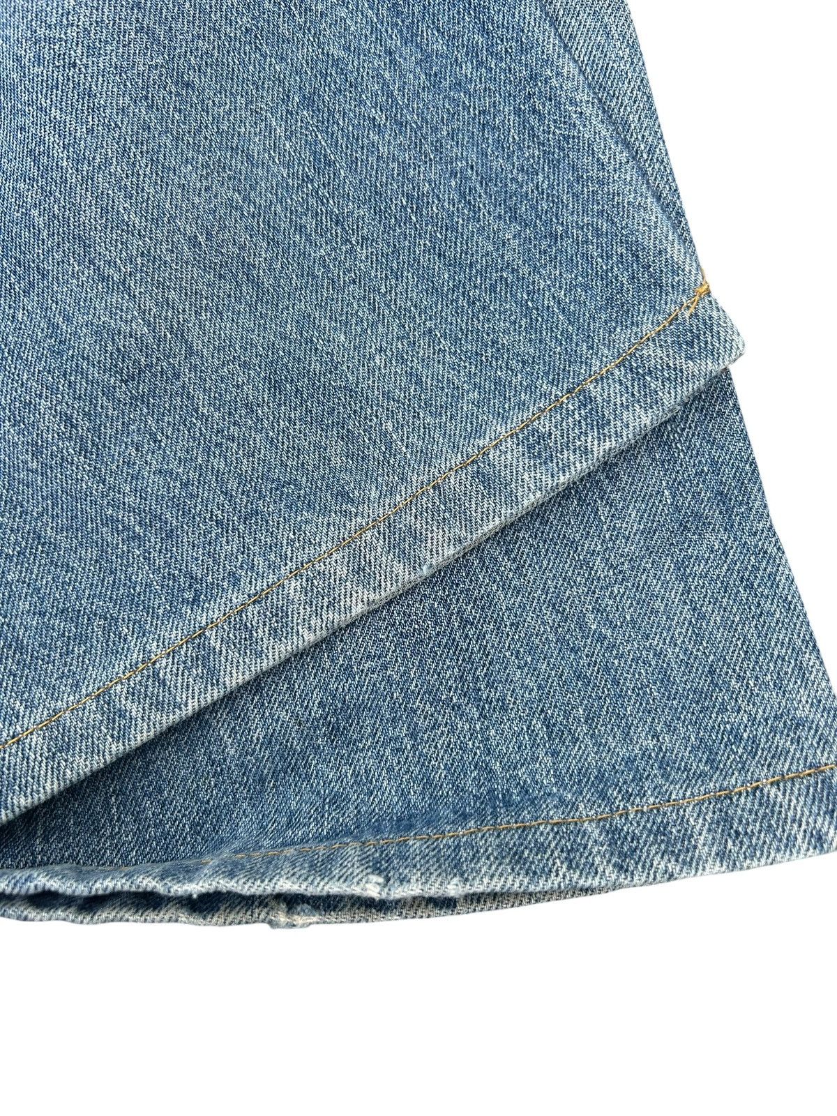 Kapital Vintage Levis Big E Selvedge Distressed Denim Jeans Size US 28 / EU 44 - 12 Thumbnail