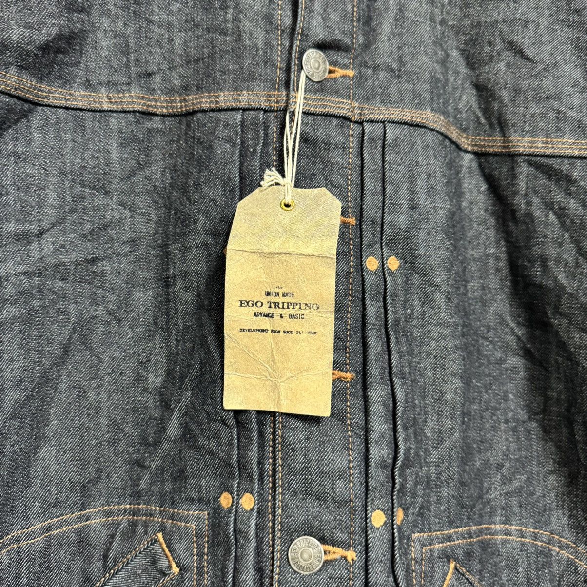 Warehouse & Co. BNWT Ego Tripping Denim Jacket Union Made Advance&Basic Size US M / EU 48-50 / 2 - 20 Thumbnail