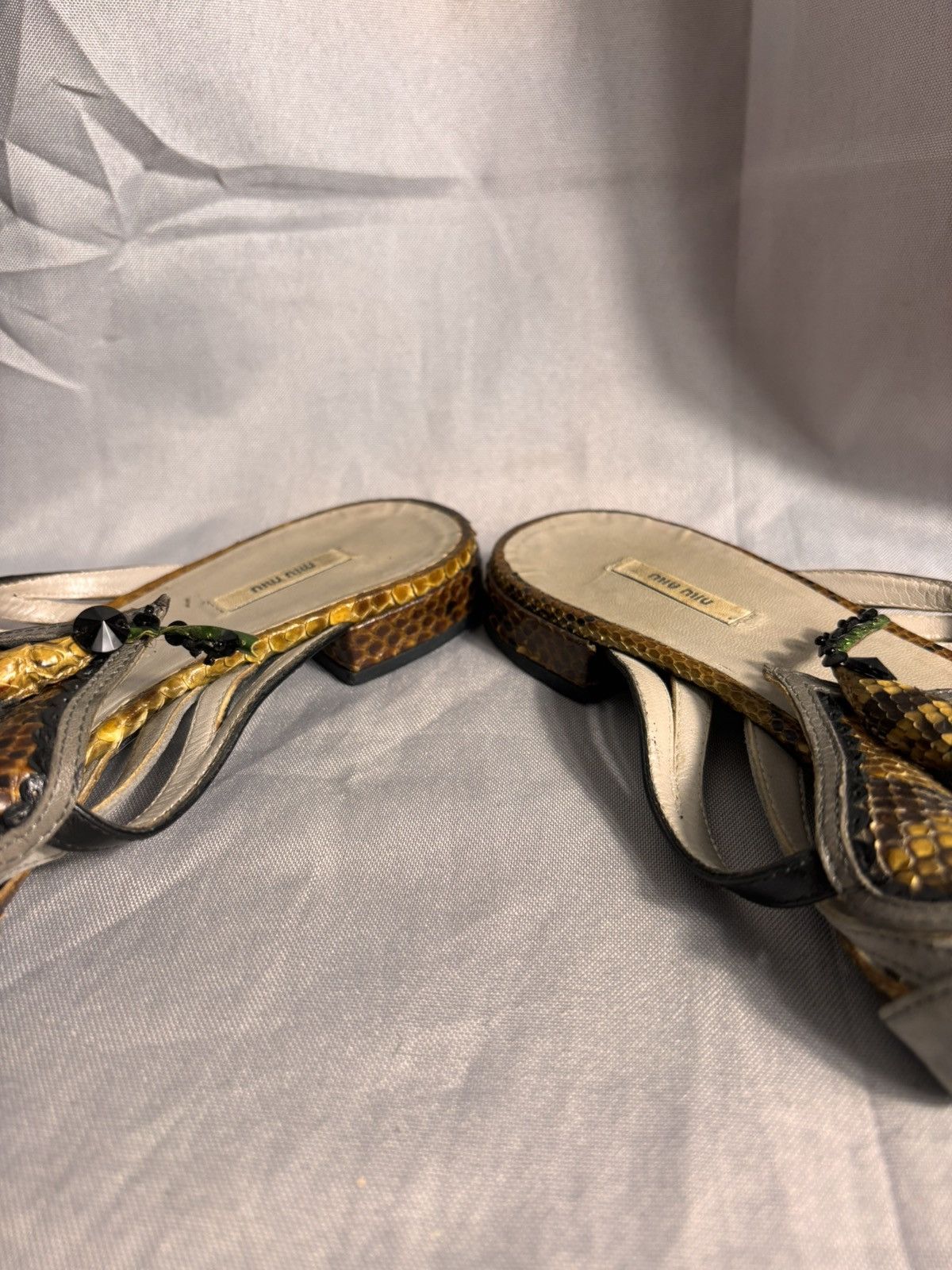 Miu Miu Miu Miu S/S 2008 Sandal Flats Size US 7 / IT 37 - 8 Thumbnail
