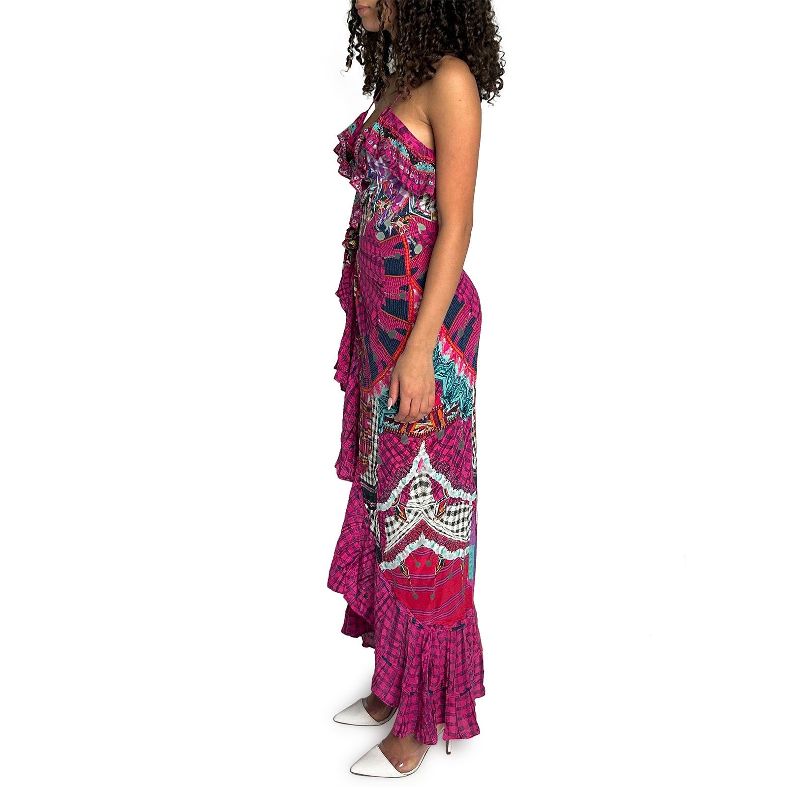 CAMILLA Pink Lightweight Wrap Dress Size M / US 6-8 / IT 42-44 - 2 Thumbnail