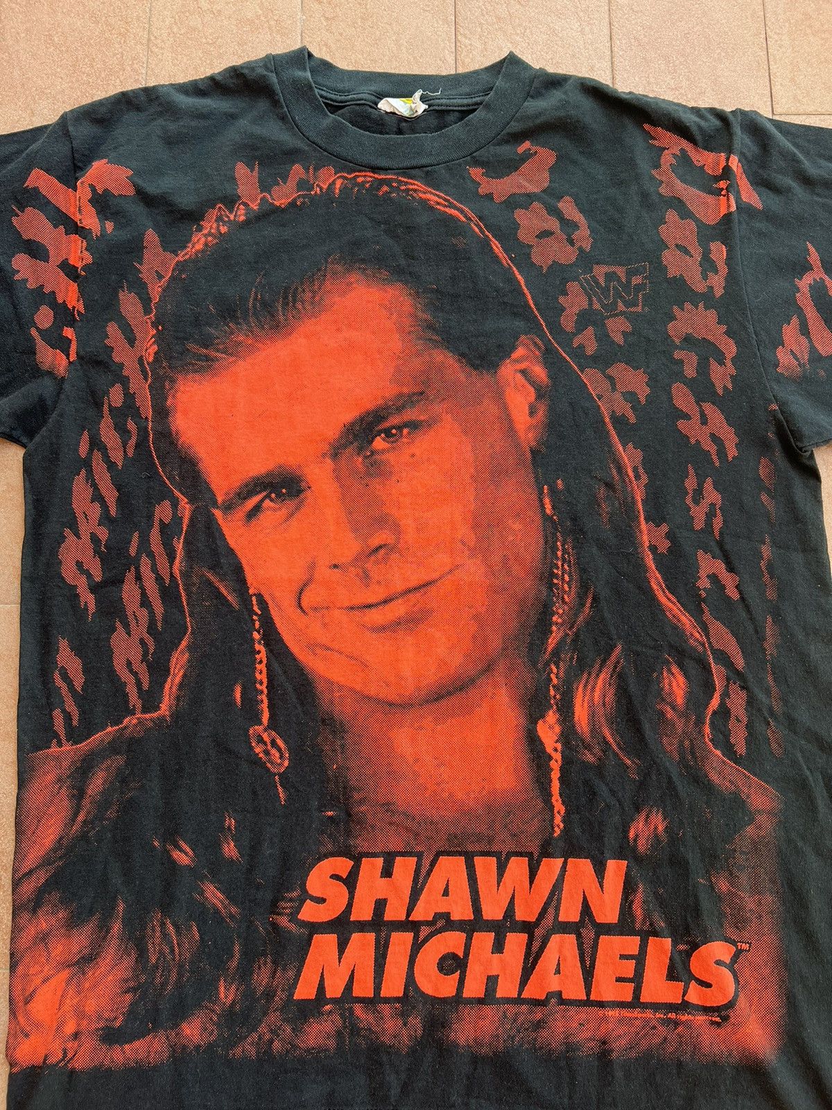 Vintage × WWF Vintage Shawn Michaels AOP tee Size US XL / EU 56 / 4 - 3 Thumbnail