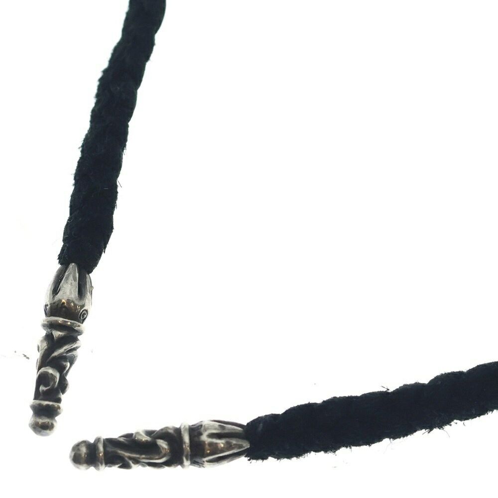 Chrome Hearts Chrome Hearts Leather Braid Scroll Necklace Size ONE SIZE - 1 Thumbnail