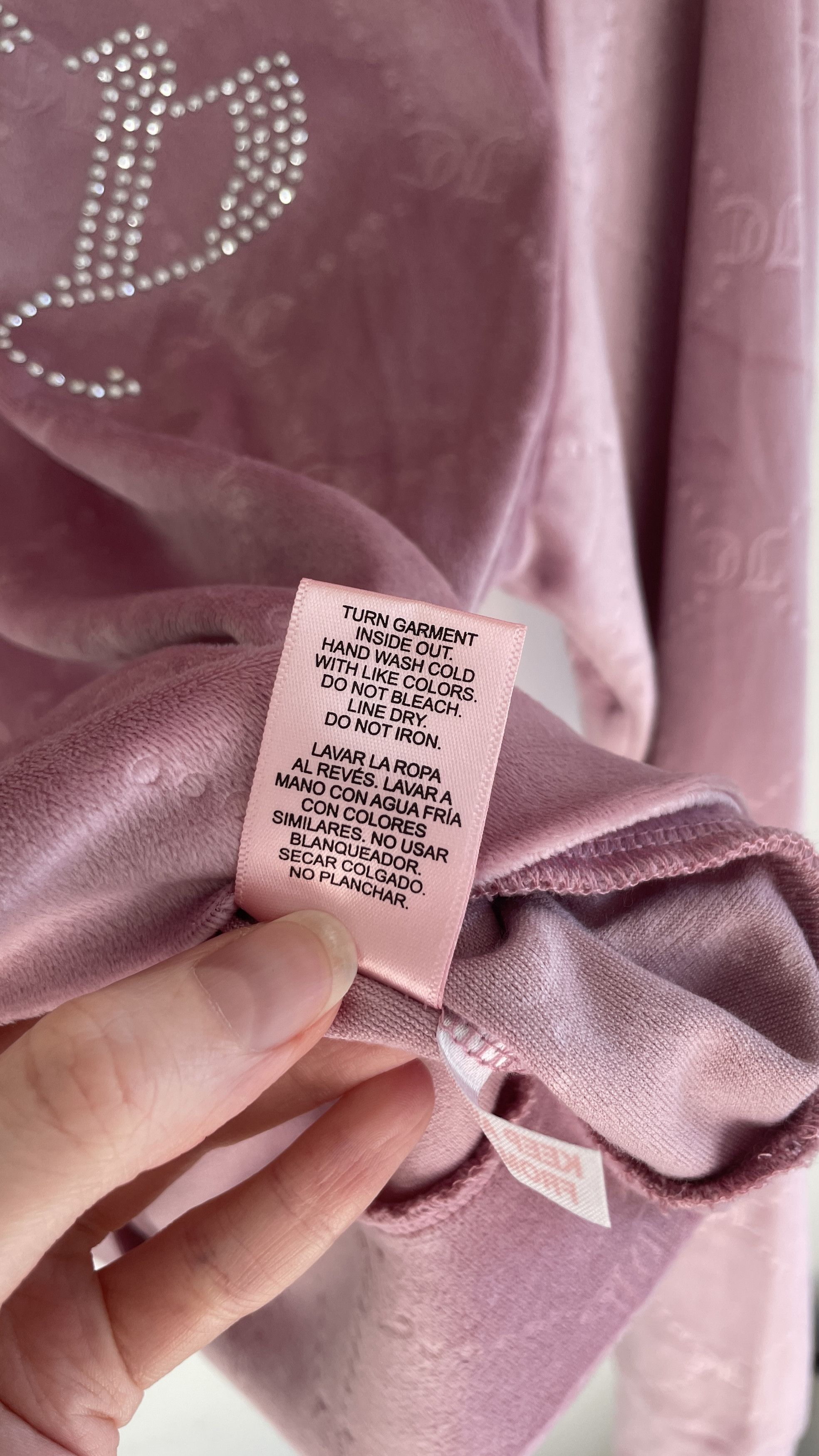 Juicy Couture PINK JUICY COUTURE SWEAT-SHIRT (L) Size L / US 10 / IT 46 - 5 Thumbnail