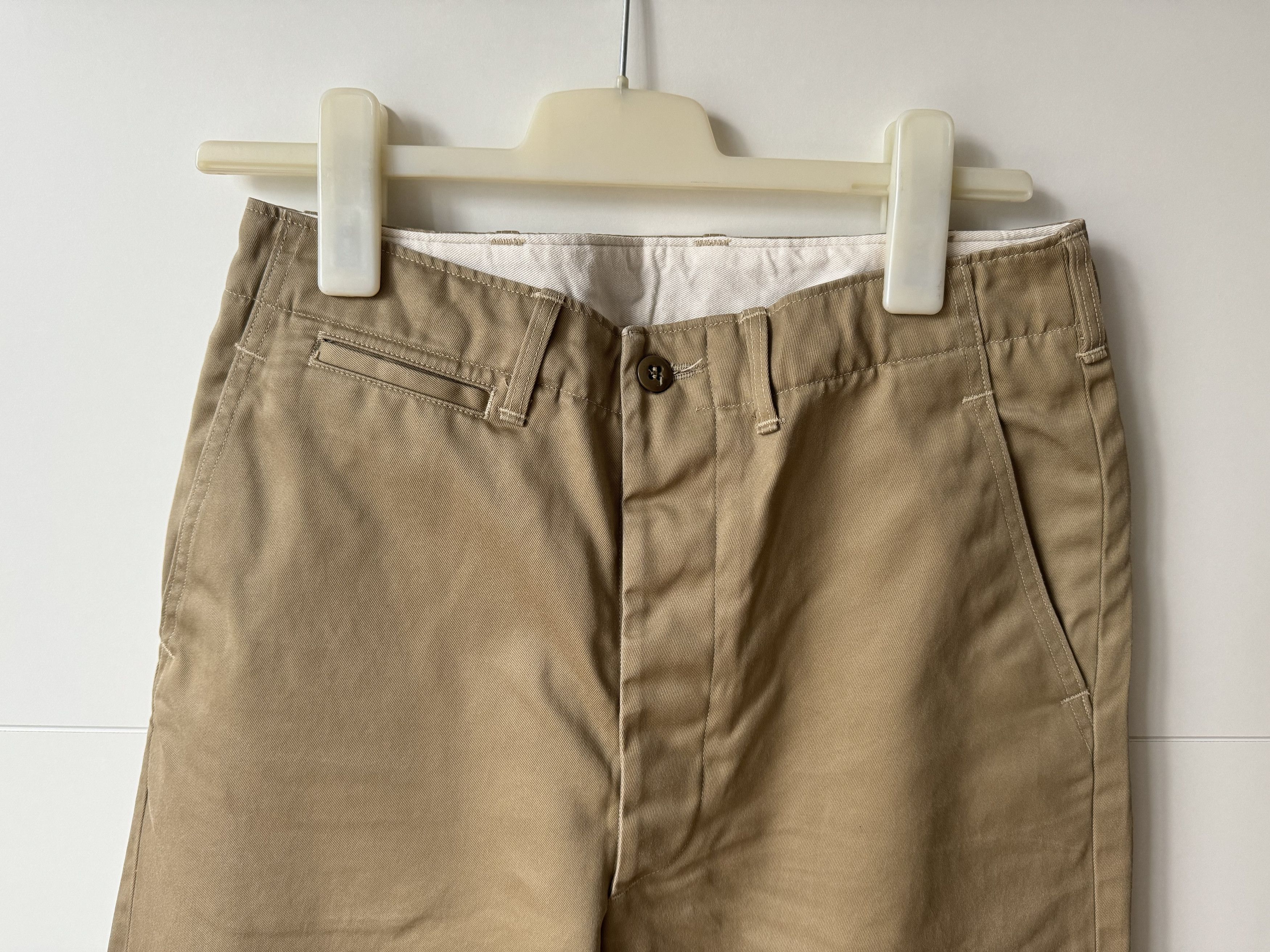 Orslow [S] Vintage Fit Army Trousers in Khaki (SS21) Size US 30 / EU 46 - 2 Thumbnail