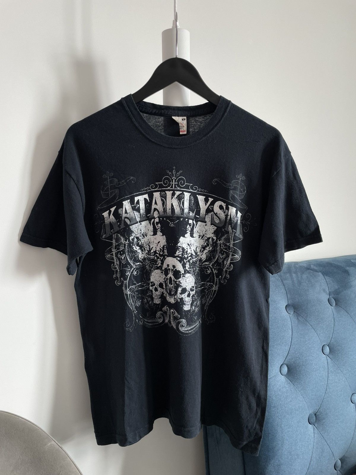 Band Tees Vintage Kataklysm 00’s Metal Band Tee Black Skull RARE Size US M / EU 48-50 / 2 - 1 Thumbnail