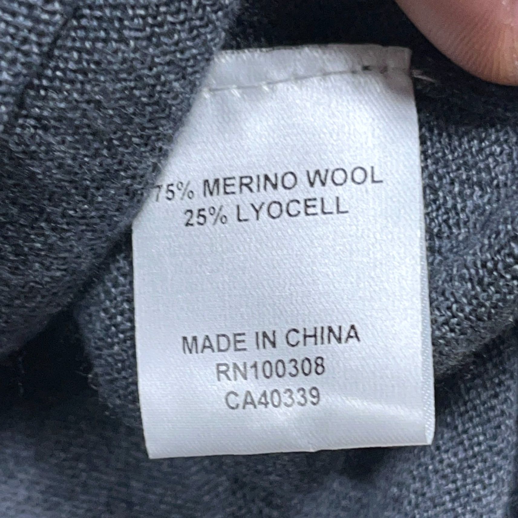 Peter Millar Peter Millar Sweater Men XL Gray Pullover Mock Neck Knit Wool Merino/Lyocell Casual, Travel, Business Sports - Regular Fit Size US XL / EU 56 / 4 - 5 Thumbnail