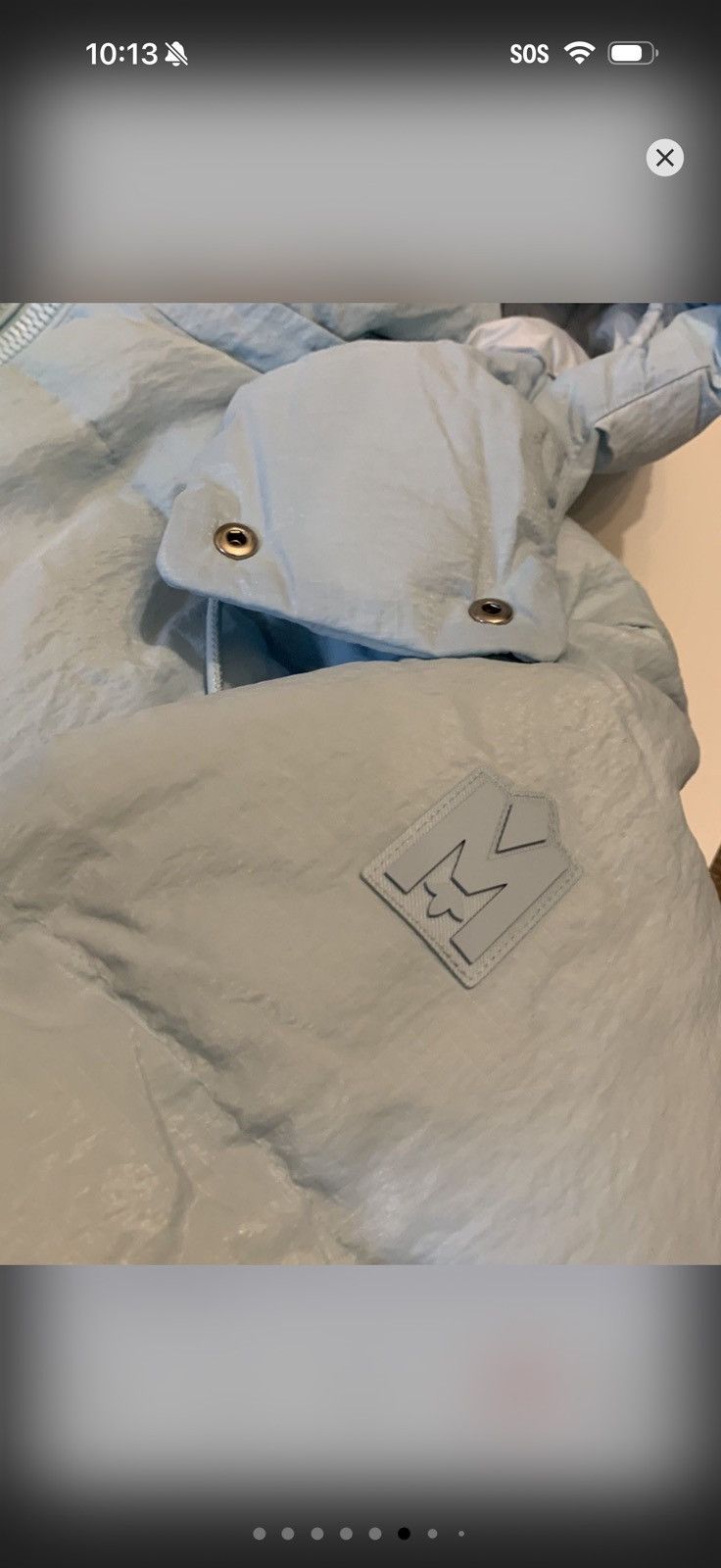 Mackage Mackage Kent-TR “Air” Puffer Jacket Parka Baby Blue Size 40 Size US L / EU 52-54 / 3 - 5 Thumbnail