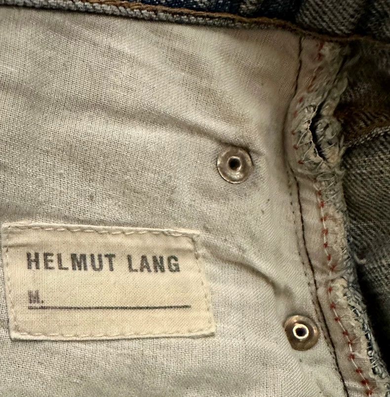 Helmut Lang HELMUT LANG size31 Wash and sun age jeans Size US 31 - 4 Thumbnail