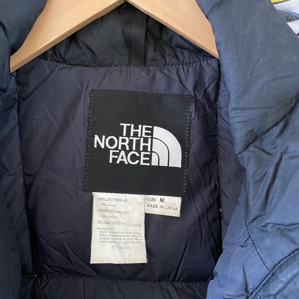 The North Face Vintage The North Face Goose Down NylonPuffy Vest Black 90s Size US M / EU 48-50 / 2 - 4 Thumbnail