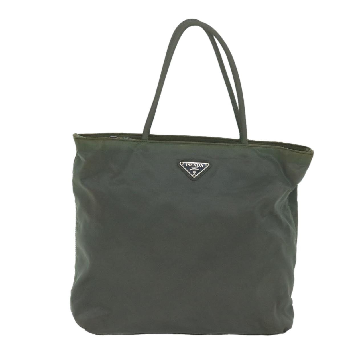 Prada PRADA Hand Bag Nylon Khaki Size ONE SIZE - 13 Thumbnail