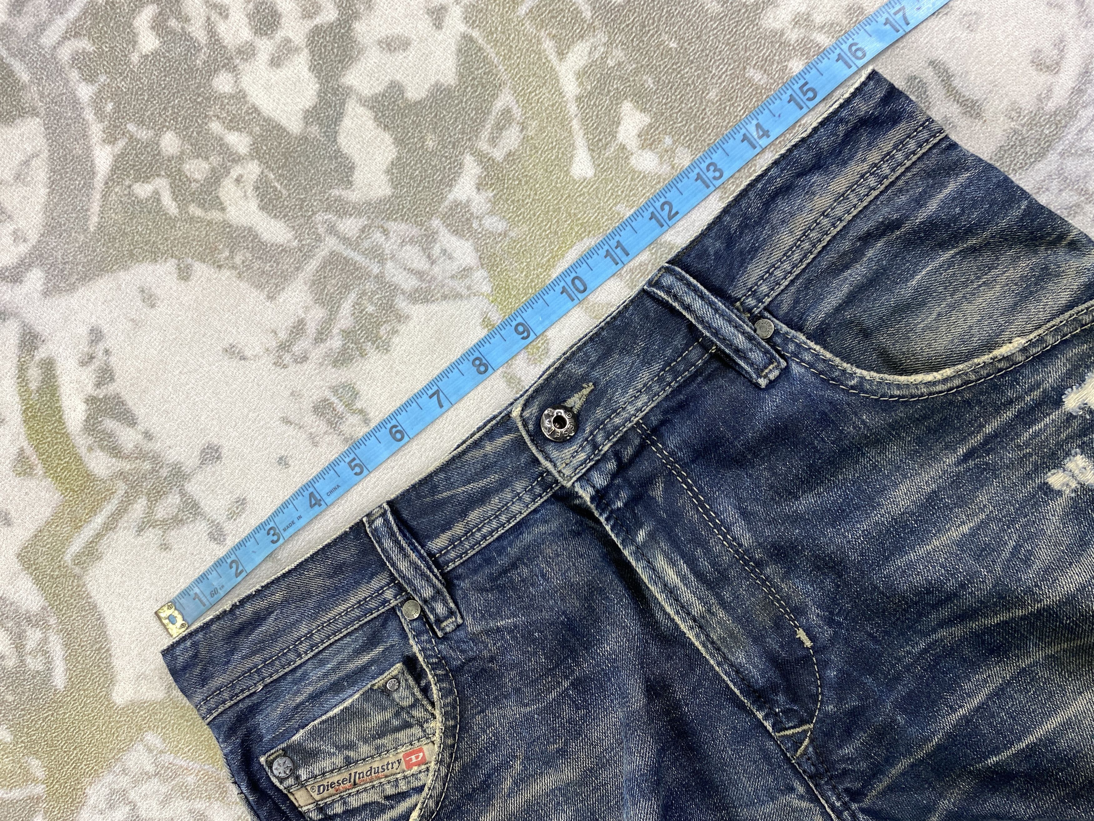 If Six Was Nine Vintage diesel ifsixwasnine style Jeans 32x30 - JN3007 Size US 32 / EU 48 - 4 Thumbnail