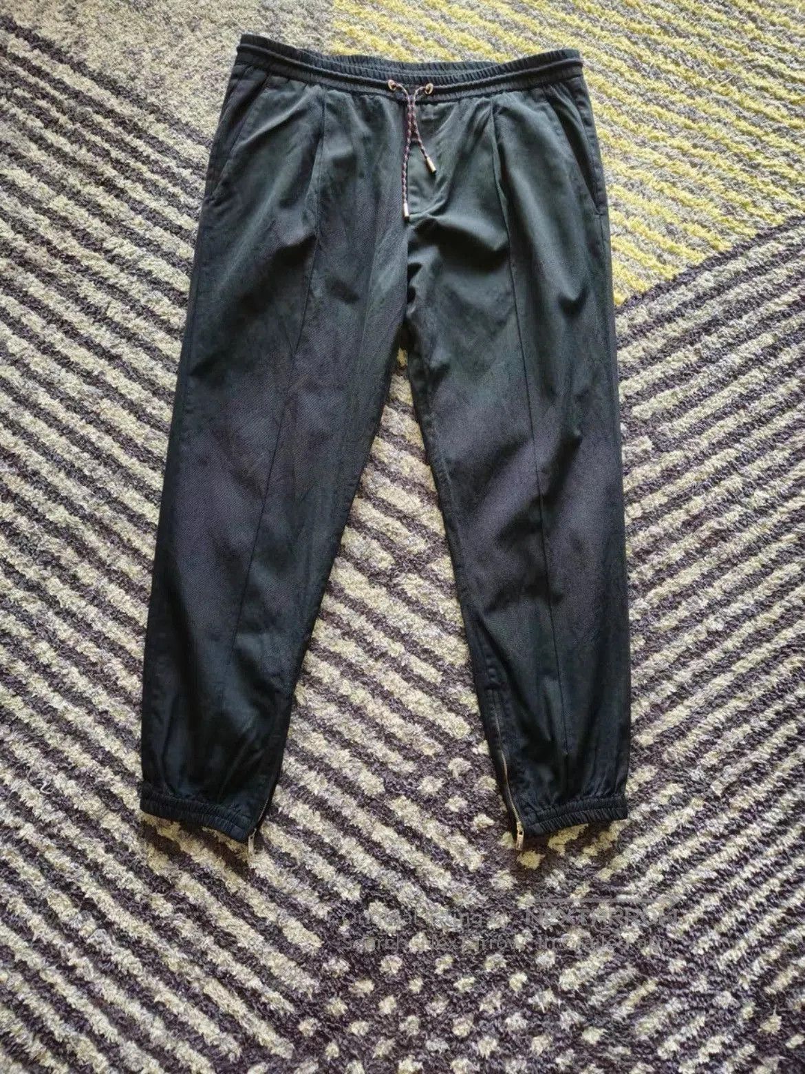 Dior Dior Homme Runway Zipper Sweatpants. Size US 32 / EU 48 - 1 Thumbnail