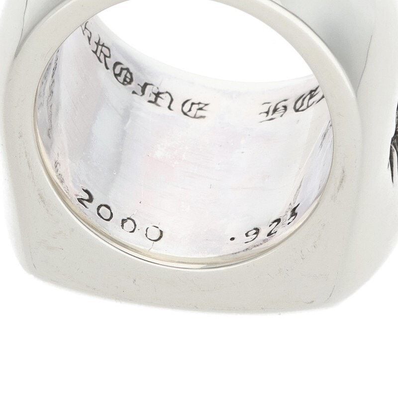 Chrome Hearts Chrome Hearts Big PJ Plain Silver Ring Size ONE SIZE - 4 Thumbnail