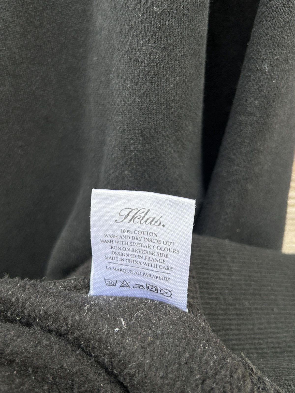 Helas Helas Umbrella Linerz Hoodie In Black Size US S / EU 44-46 / 1 - 11 Thumbnail
