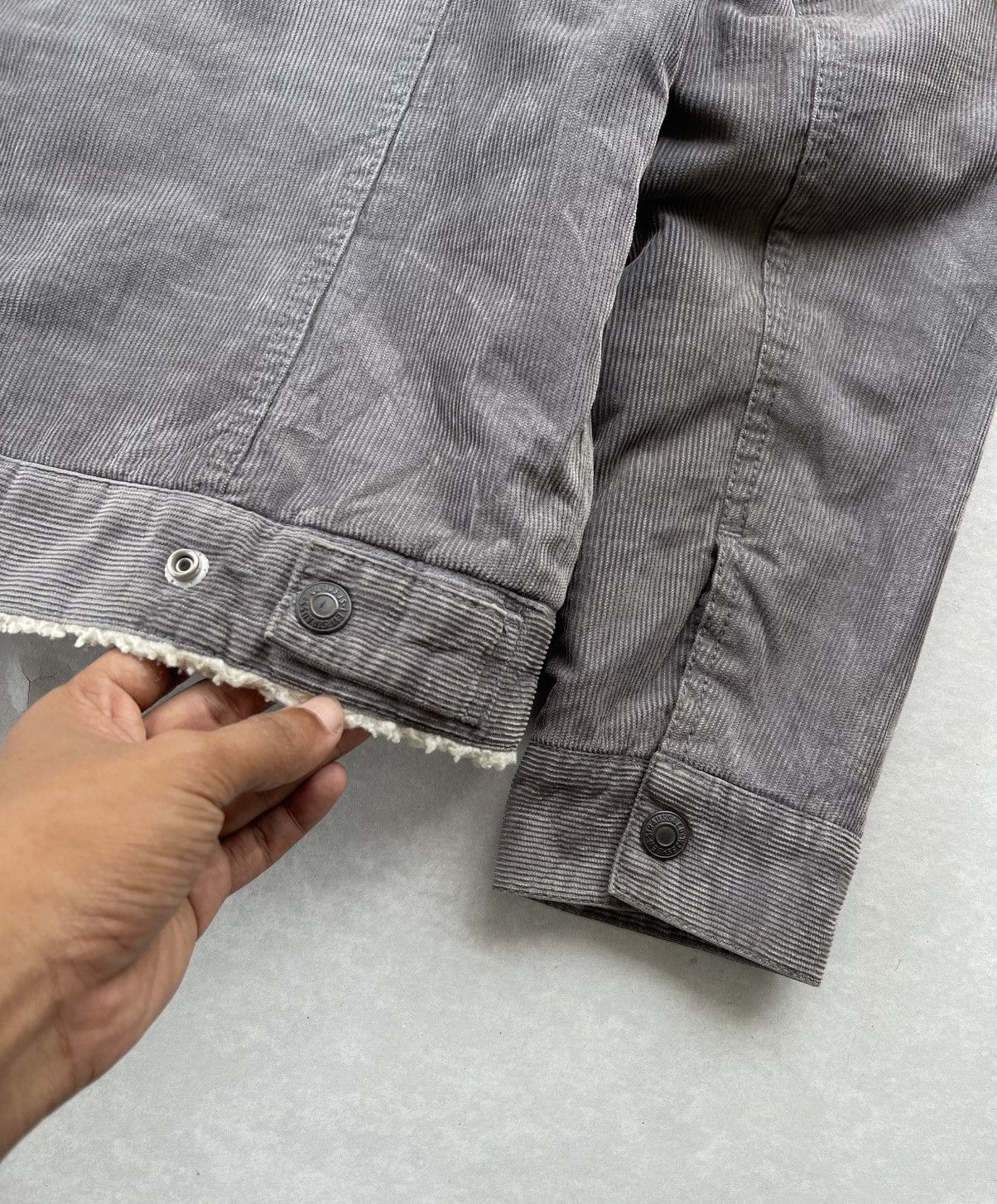 Levi's Vintage Clothing 🔥 Levis Men's Sherpa Corduroy Trucker Jacket Size US S / EU 44-46 / 1 - 11 Thumbnail