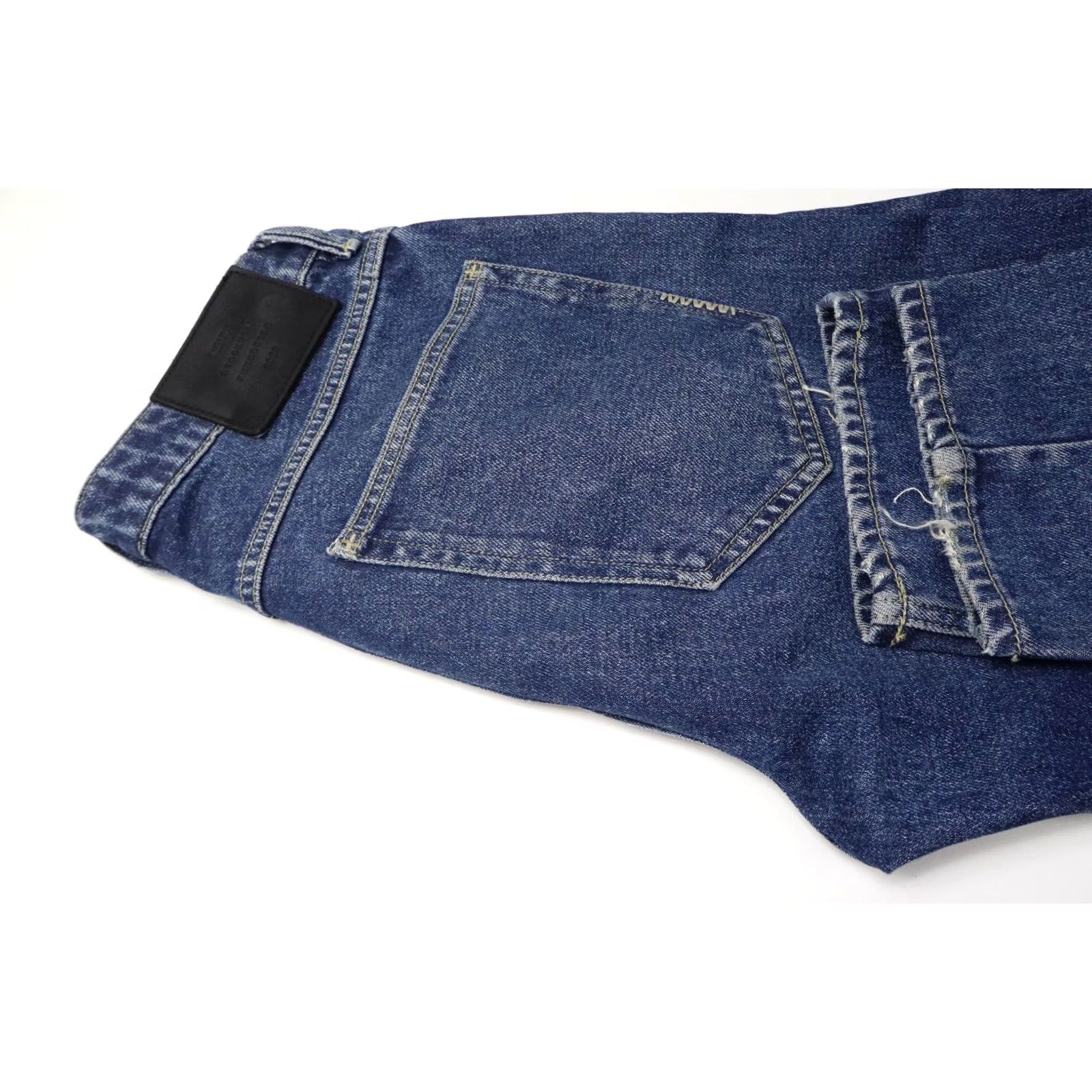 Vintage Neuw Ray Straight Fit Jeans Men's W31/L32 Blue Denim Faded Whiskers Button Fly Size US 31 - 5 Thumbnail