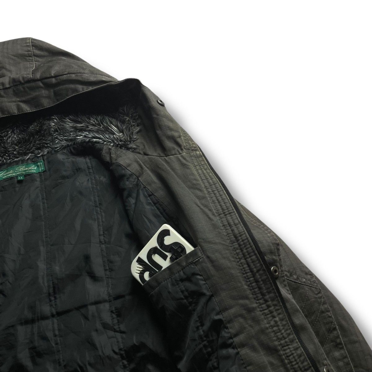 If Six Was Nine 🇯🇵 CREATE BAREFOOT SHERPA FUR HOODIE DENIM PARKA JACKET Size US XL / EU 56 / 4 - 6 Thumbnail