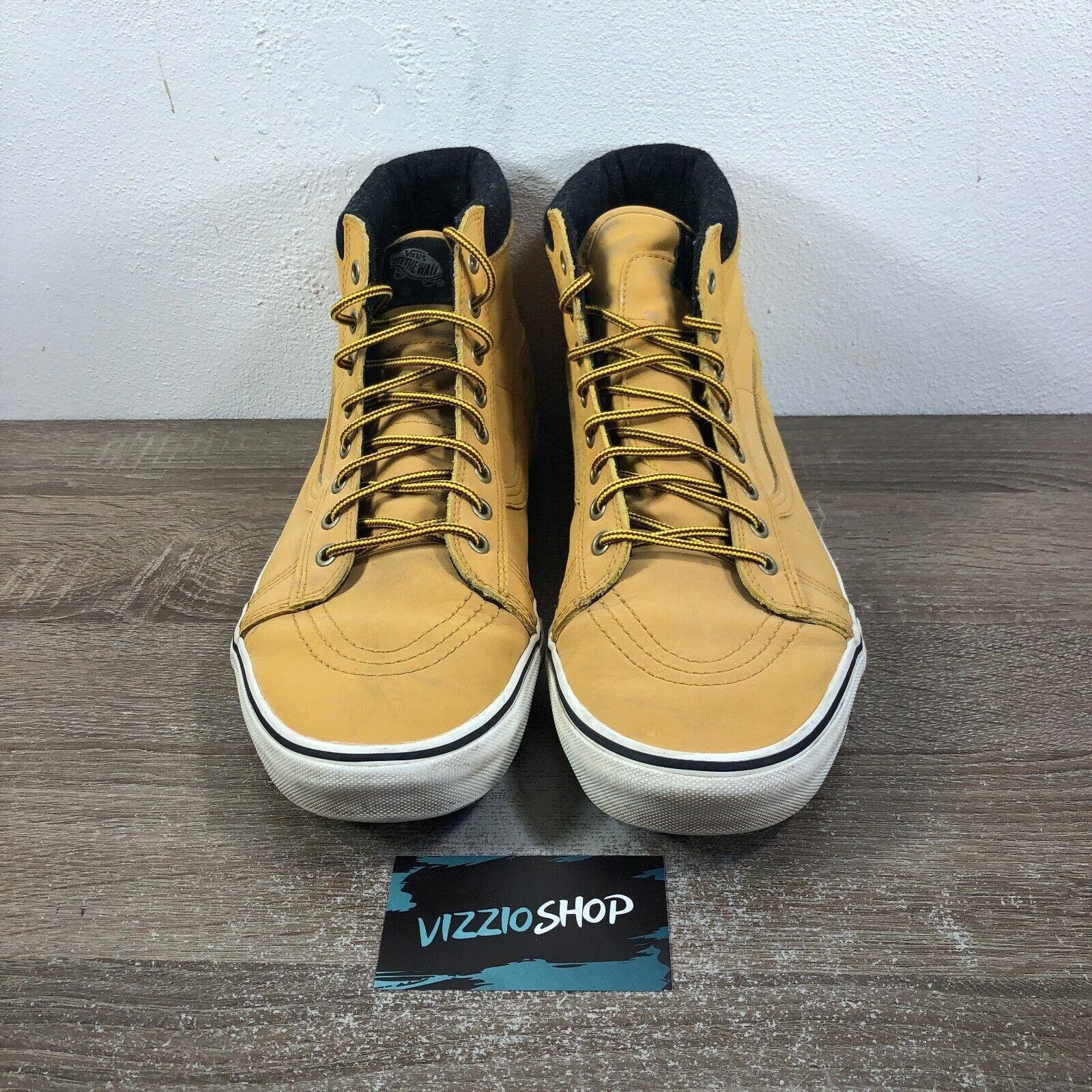 Vans sk8 hi mte honey leather new arrivals