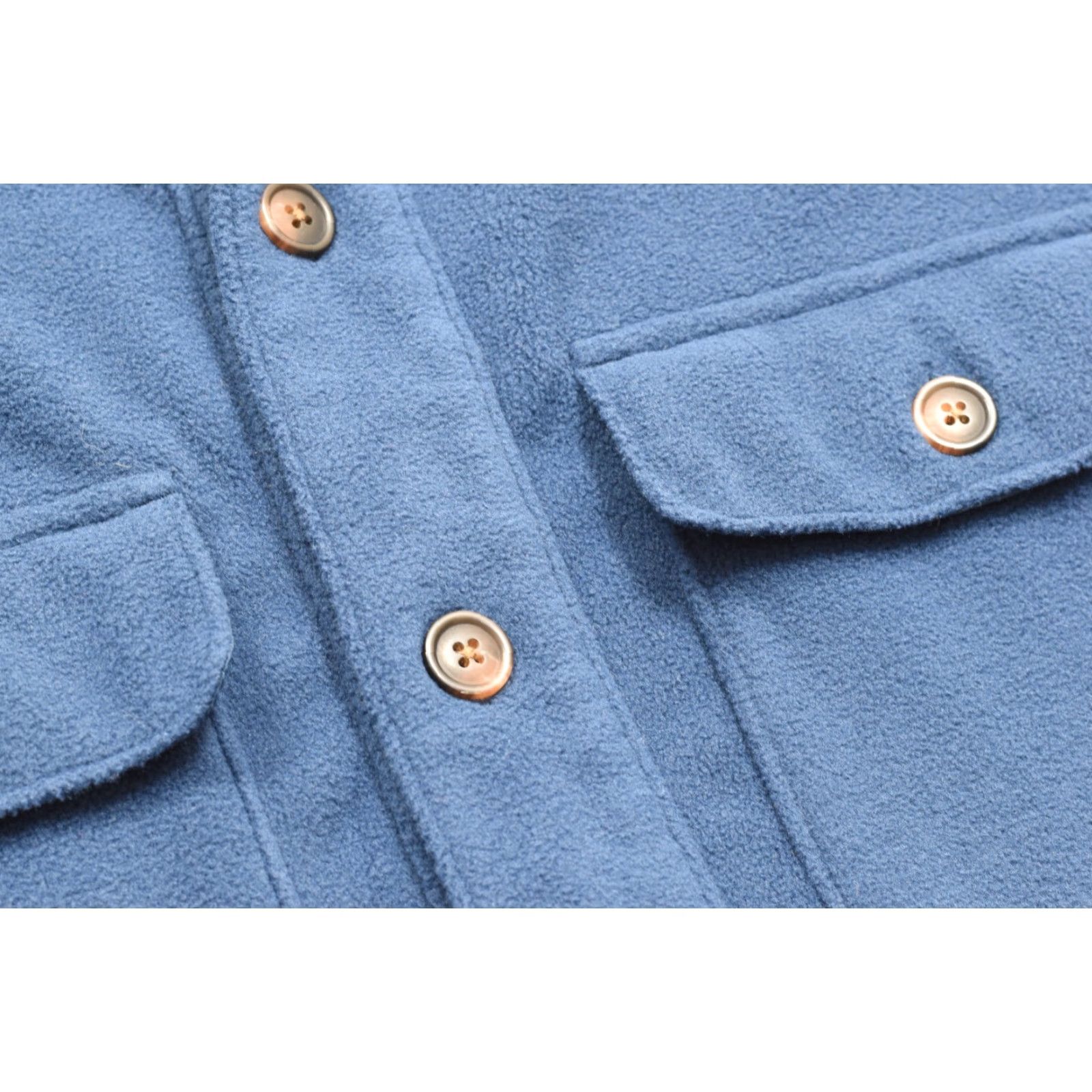 Old Navy Old Navy Men XXL Blue Polar Fleece Shirt Jacket Shacket Snap Pocket Regular Jacket Shirts Mens 2XL Blue Shacket Winter Fall Vintage? Size US XXL / EU 58 / 5 - 5 Thumbnail