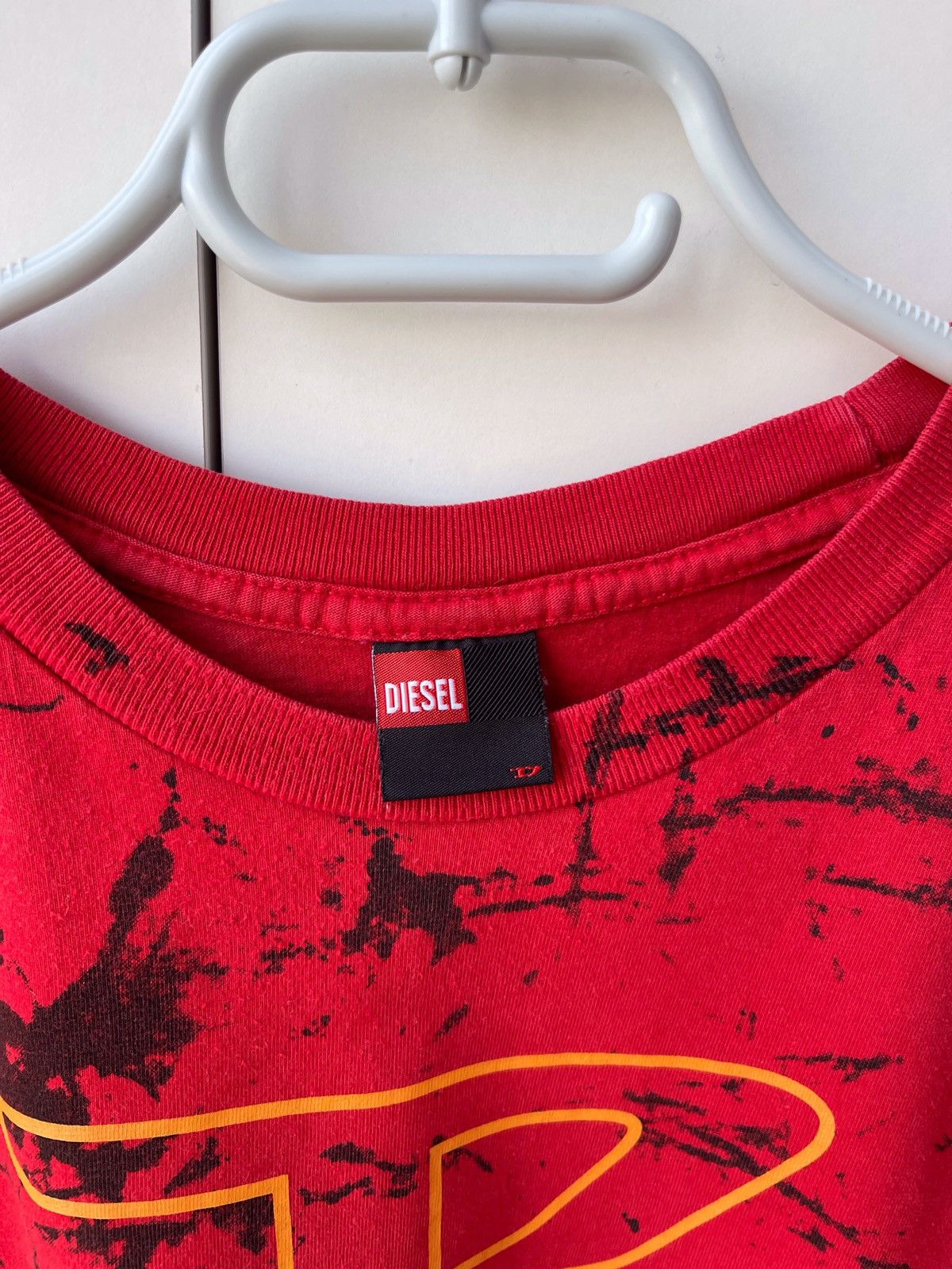 Diesel × Vintage Rare Y2k Diesel "D" Tee Size US M / EU 48-50 / 2 - 5 Thumbnail