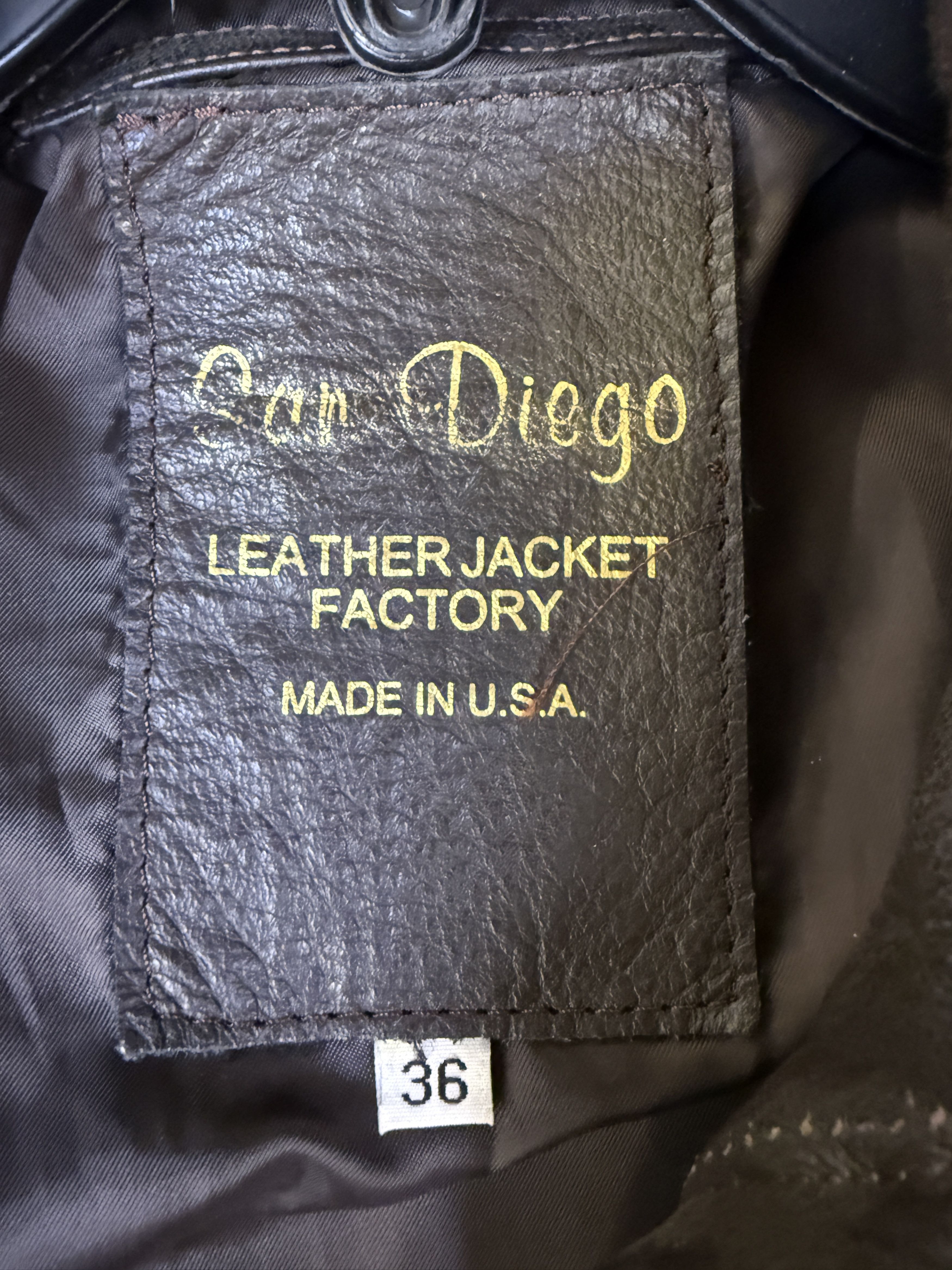 Leather San Diego Leather USN G-1 Jacket Size US S / EU 44-46 / 1 - 3 Thumbnail
