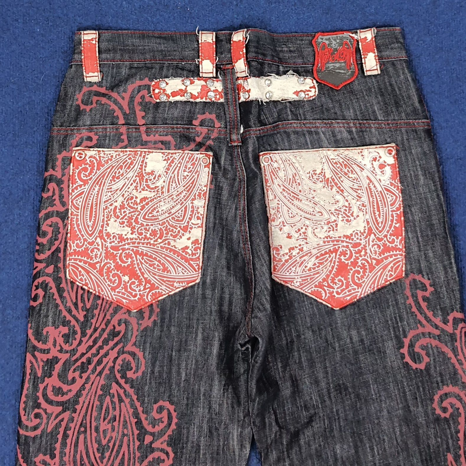 Other Vintage K.A.D. Clothing Co. Streetwear Jeans C235N2 Size US 34 / EU 50 - 2 Thumbnail