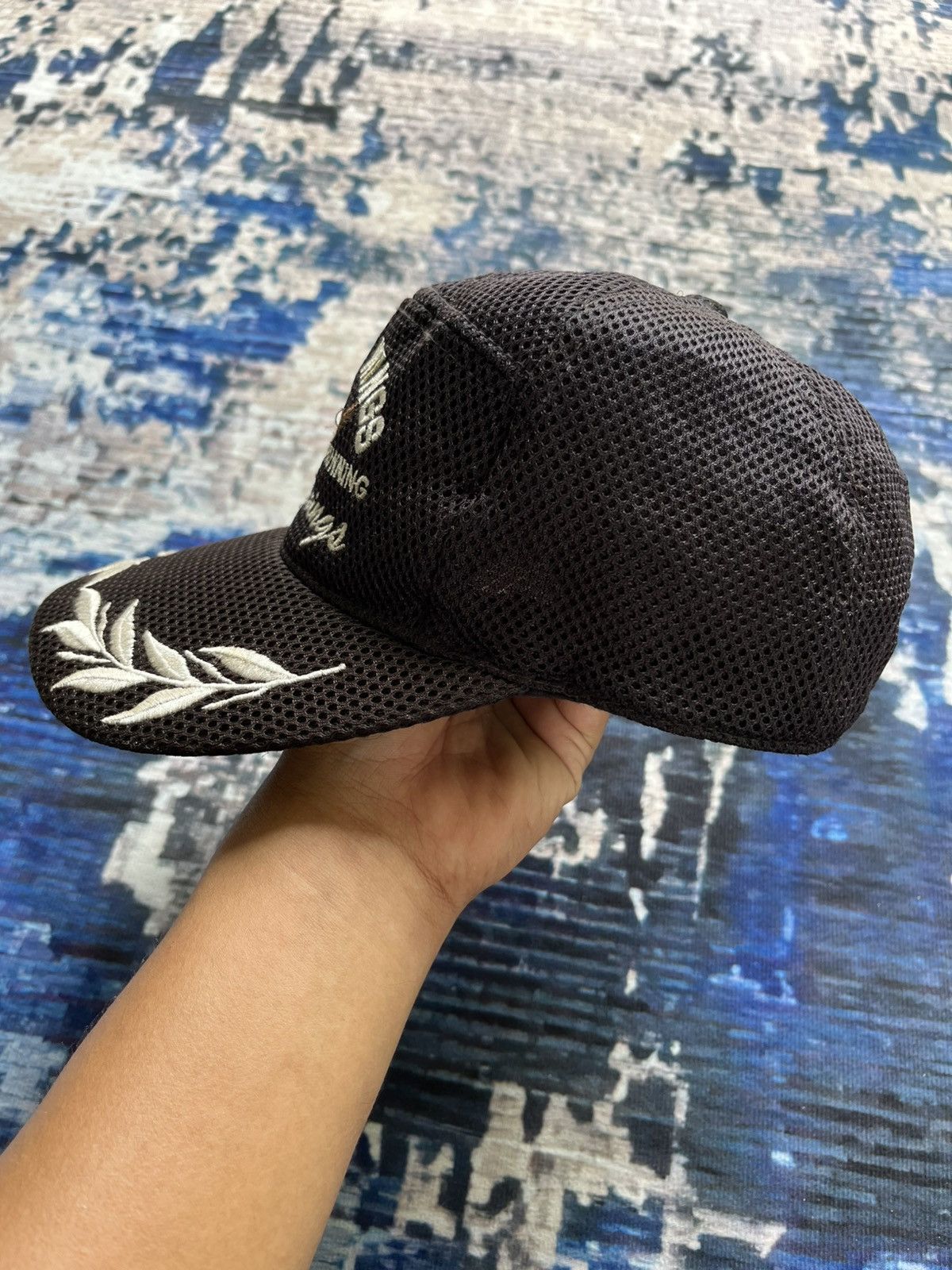 Japanese Brand × Vintage 🔥Vintage speed wing infinite running bird logo 90s cap Size ONE SIZE - 3 Thumbnail