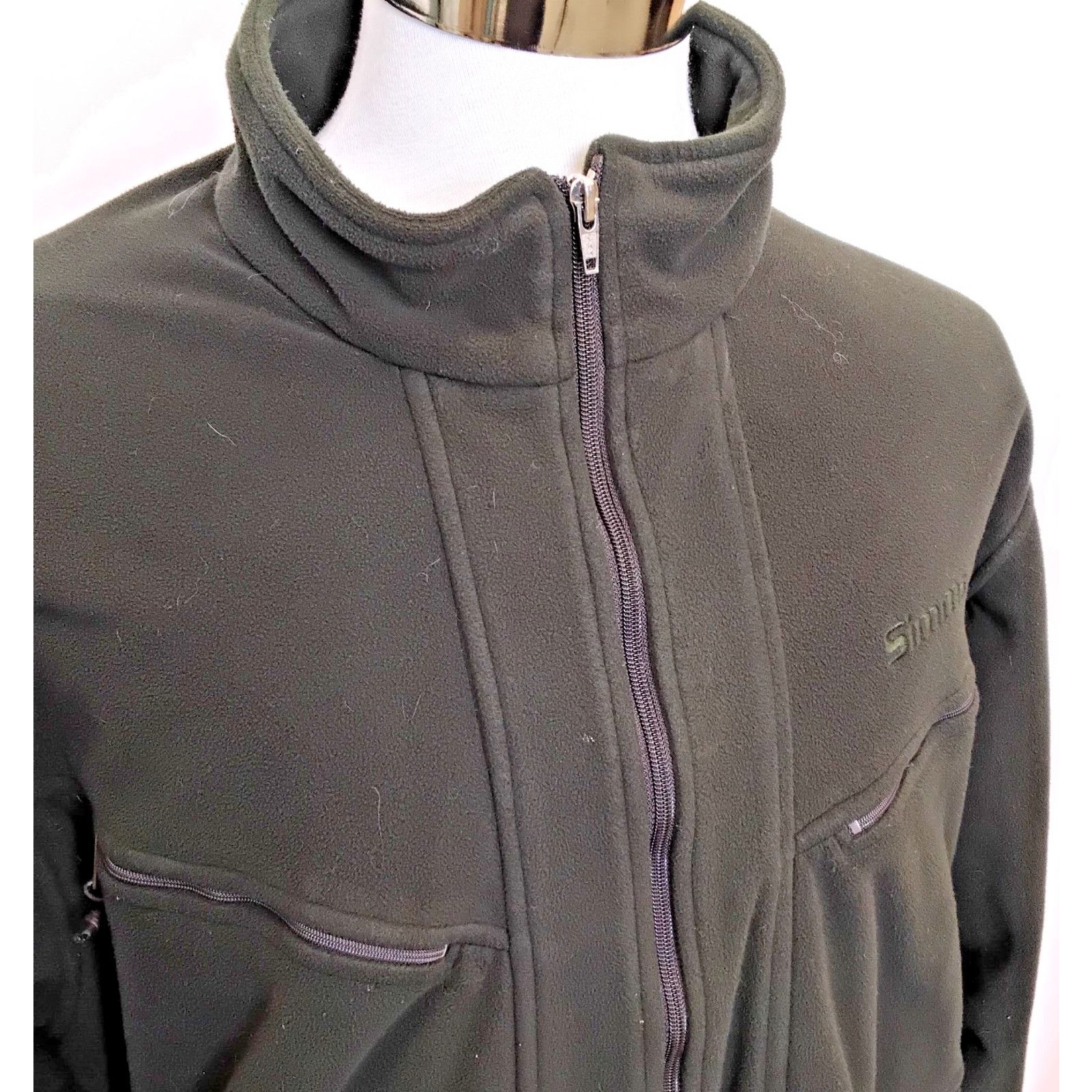 Simms Simms Windstopper Fleece Men's XL Green Full Zip USA Size US XL / EU 56 / 4 - 4 Thumbnail