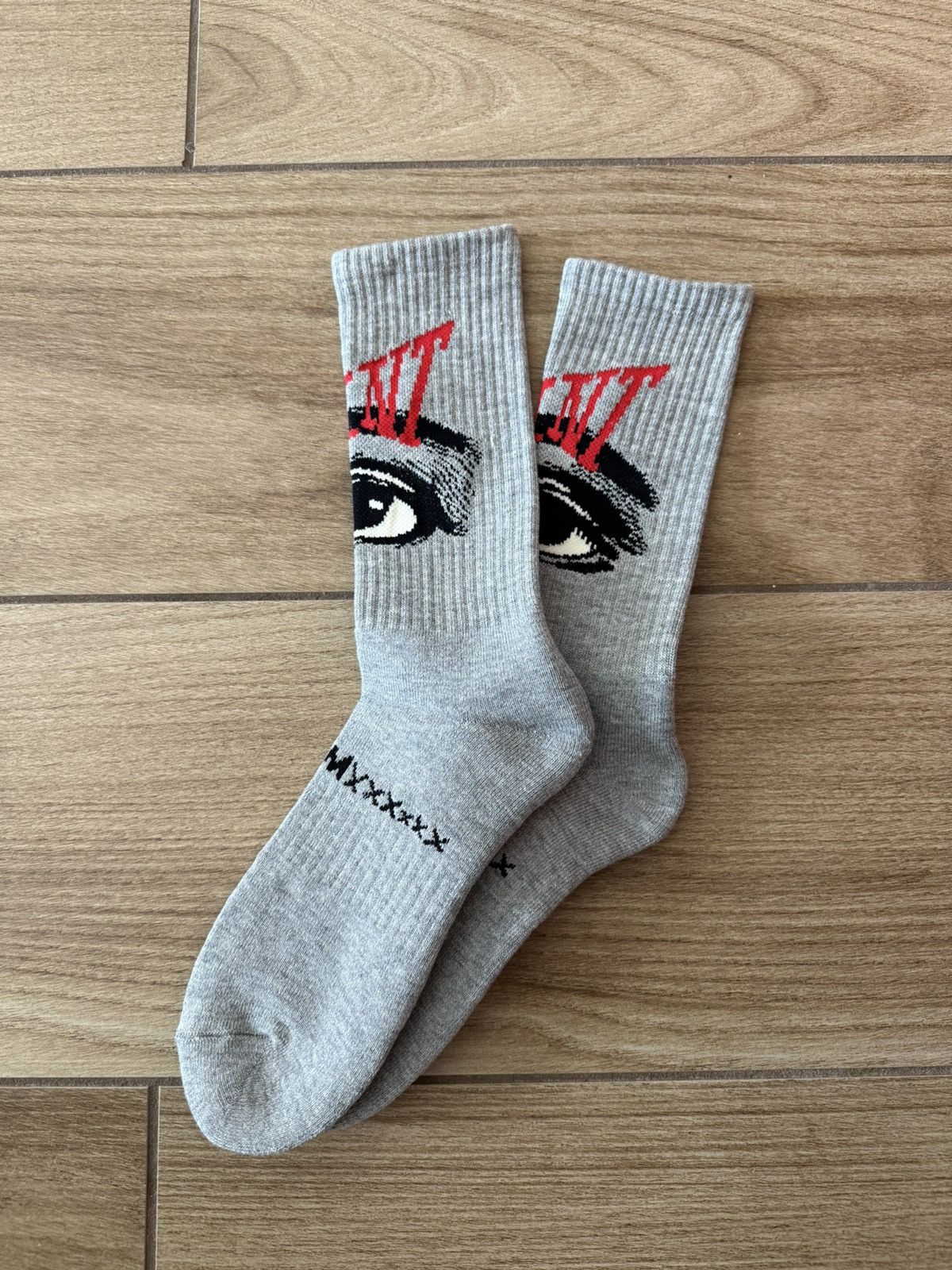 Saint Michael Saint Michael Eye Socks ‘Grey’ Size ONE SIZE - 1 Thumbnail
