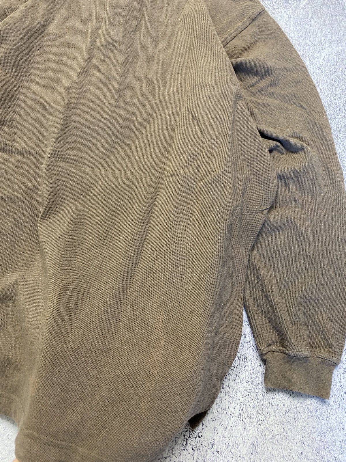 Nike × Vintage Vintage Nike Brown Rugby Longsleeve Shirt Swoosh Y2K Size US L / EU 52-54 / 3 - 15 Thumbnail