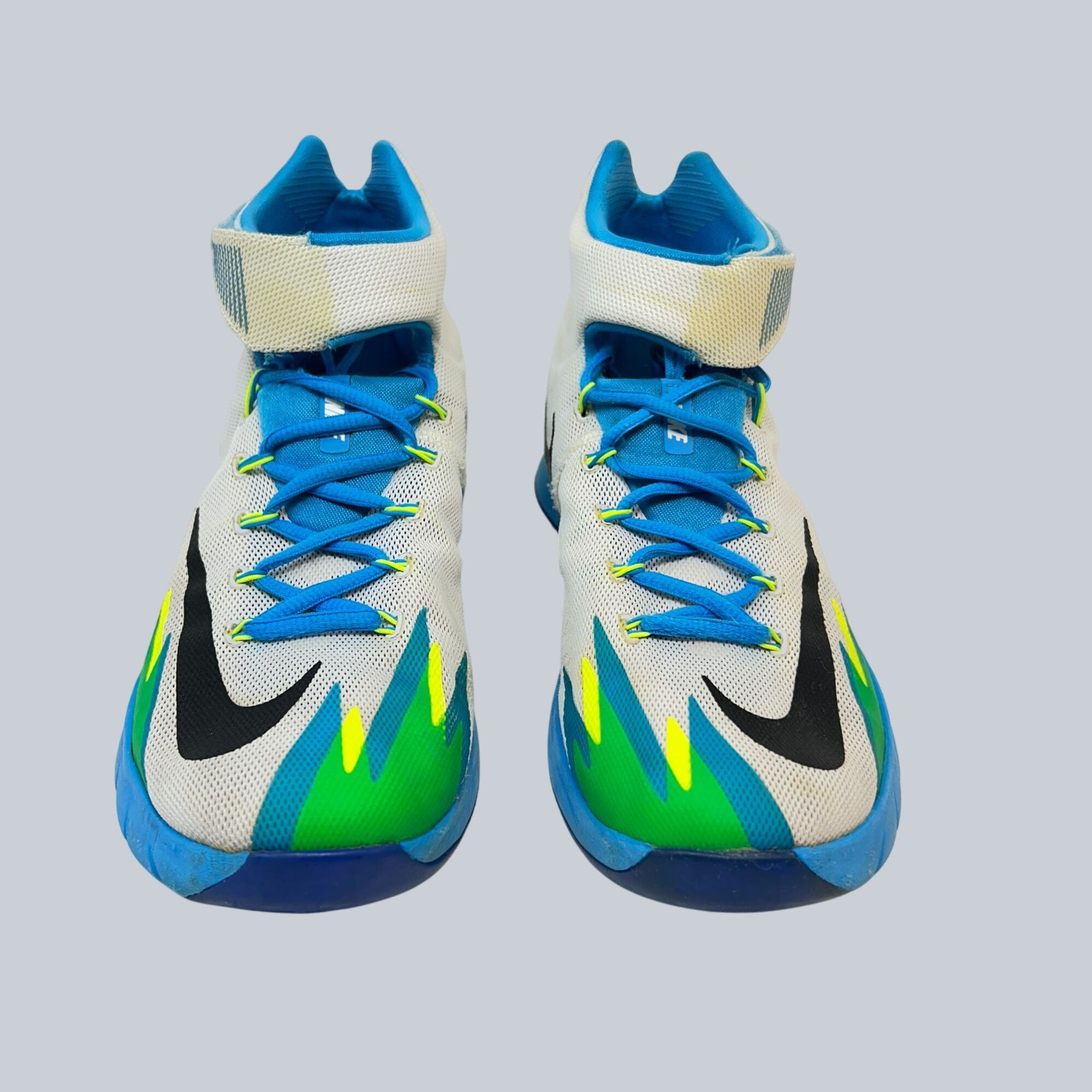 Nike Nike Zoom HyperRev White Vivid Blue' 630913-100 Mens Sz 10.5 Size US 10.5 / EU 43-44 - 3 Thumbnail
