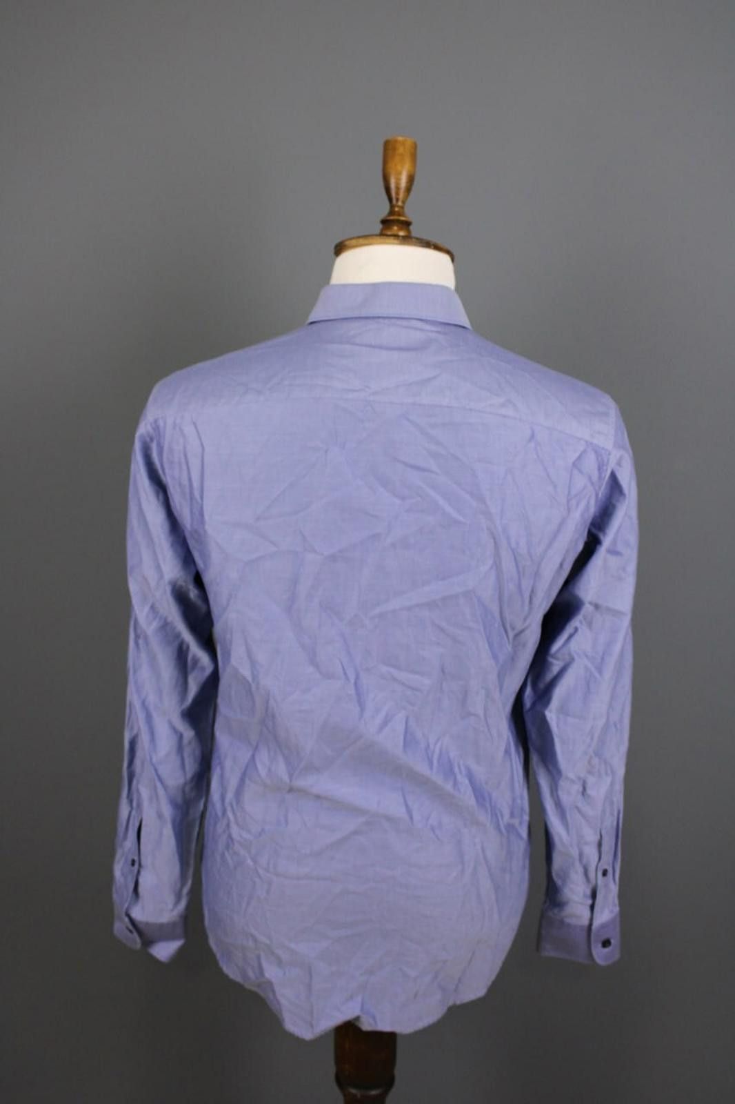 Z Zegna Z Zegna Blue City Button Down Shirt Size 39 / 15 1/2 Size US M / EU 48-50 / 2 - 7 Thumbnail