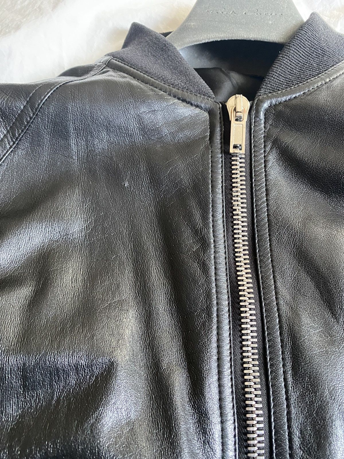 Rick Owens RICK OWENS EXOTIC LEATHER BOMBER Size US M / EU 48-50 / 2 - 8 Thumbnail
