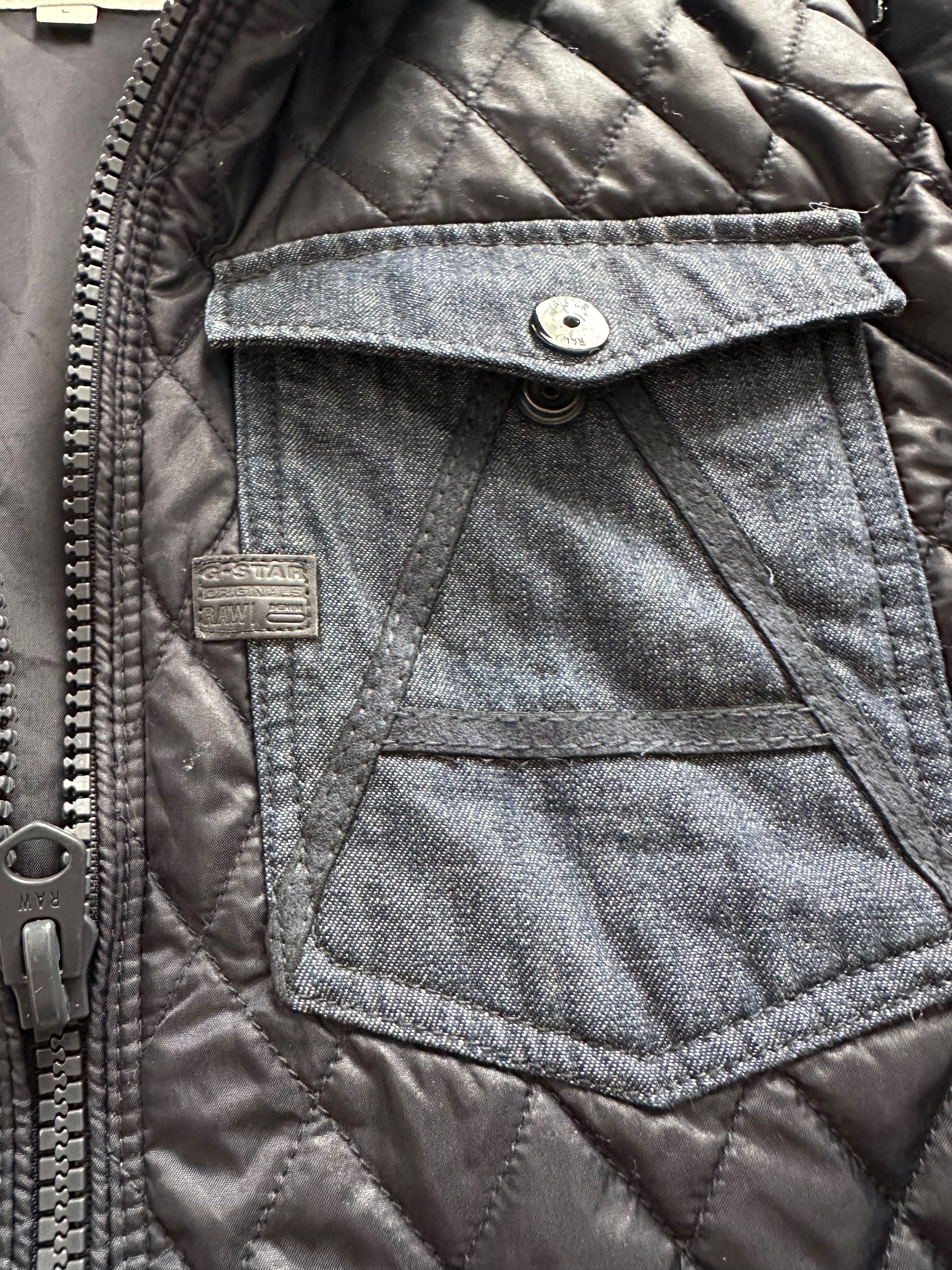 G-Star G-Star Men's A Crotch Varsity Padded Overshirt jacket Size US L / EU 52-54 / 3 - 8 Thumbnail