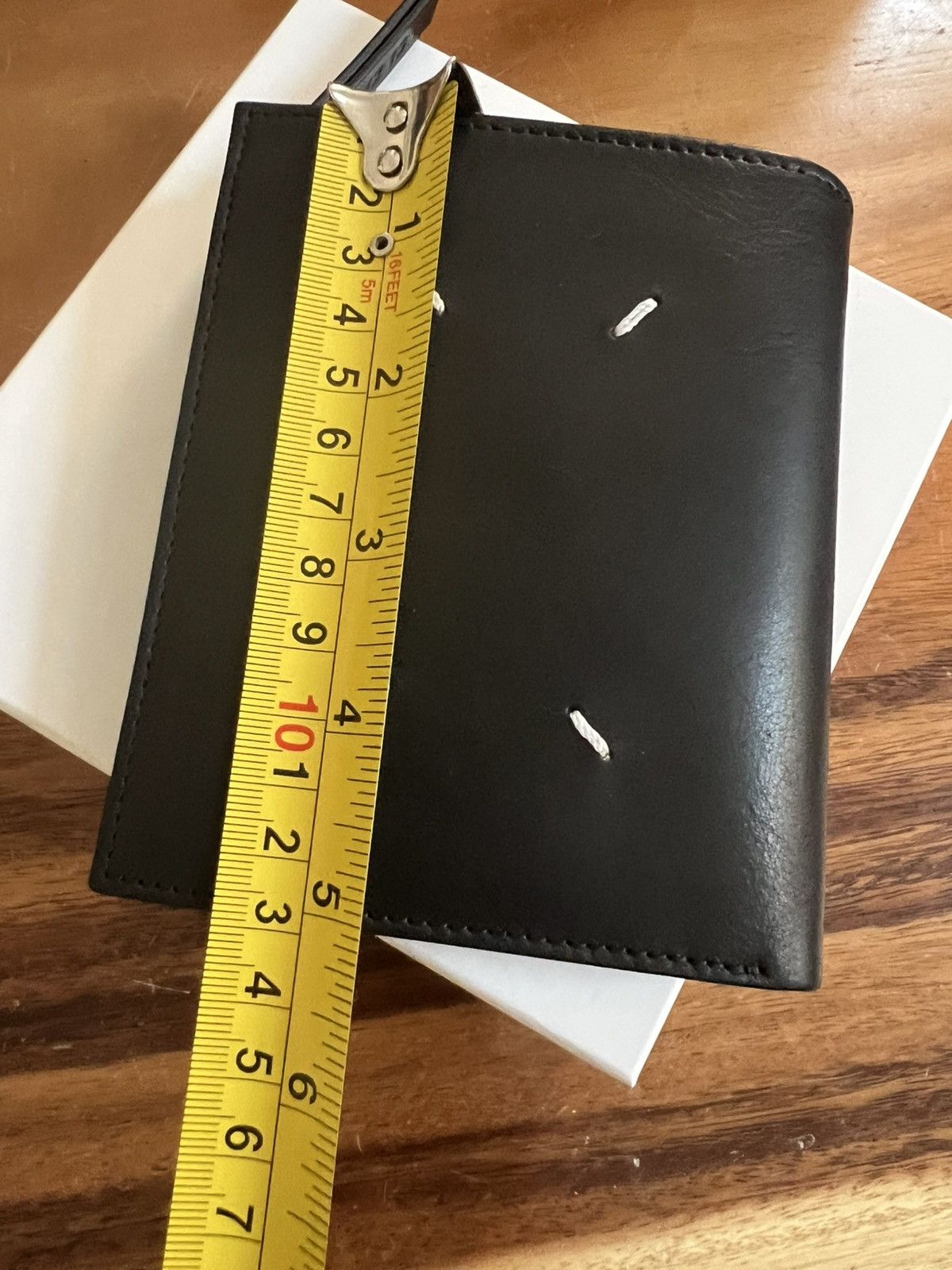 Maison Margiela MAISON MARGIELA FOUR STITSIZE LEATHER Black Wallet Size ONE SIZE - 11 Thumbnail