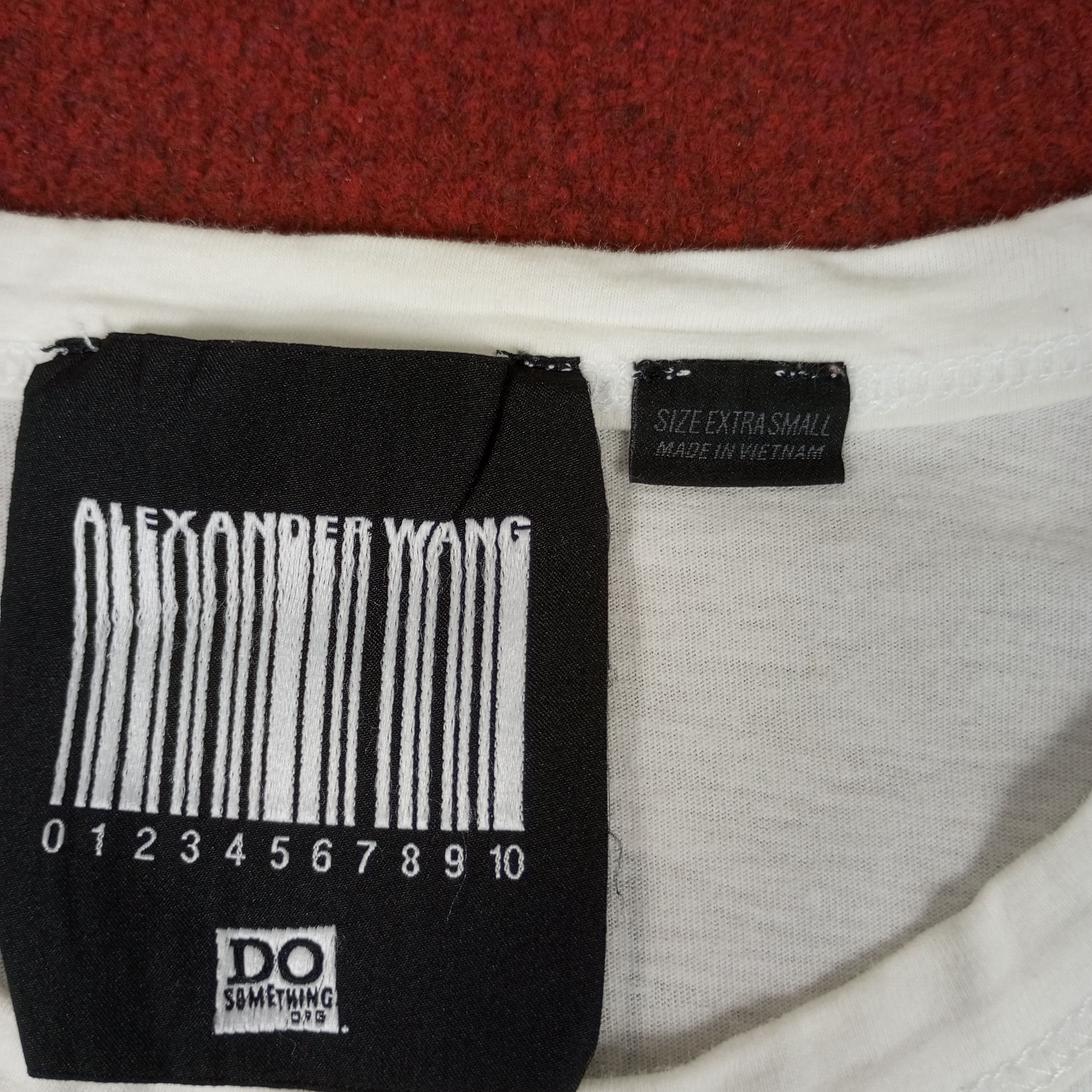 Alexander Wang × Designer × Vintage Alexander Wang Words Design Tshirt Size US S / EU 44-46 / 1 - 6 Thumbnail