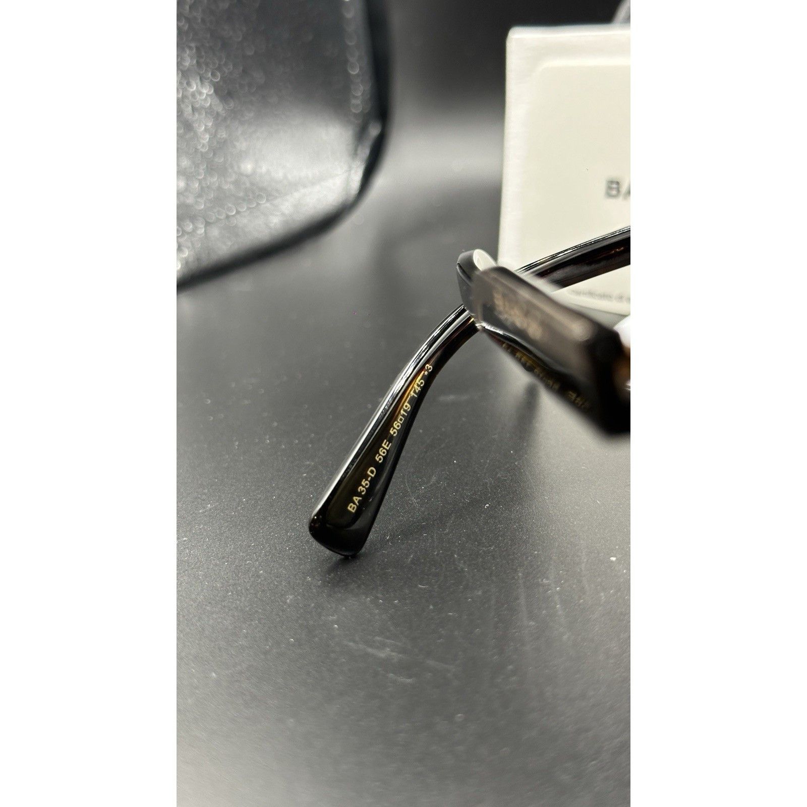 Balenciaga Balenciaga Sunglasses 56□19 145 Plastic Brown BA35-D Size ONE SIZE - 7 Thumbnail