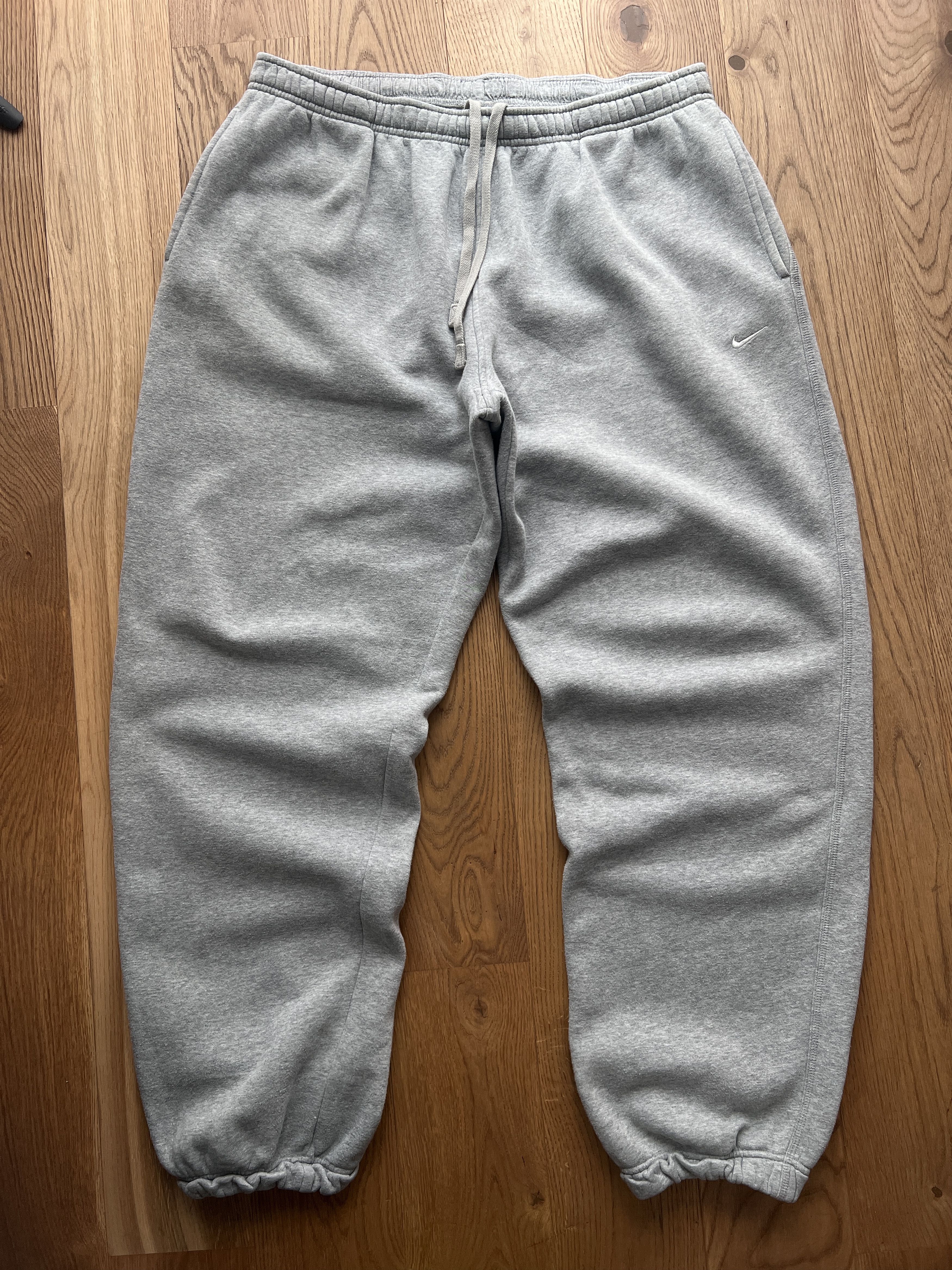 Nike Baggy Nike vintage 00s blanc wide sweatpants rap y2k joggers Size US 36 / EU 52 - 20 Thumbnail