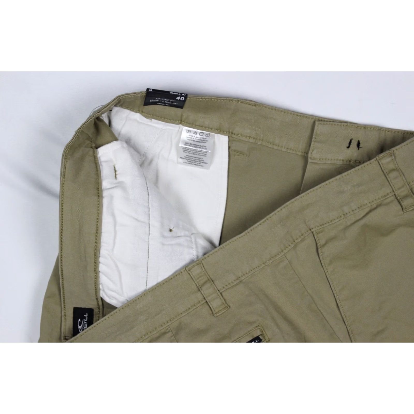 O'Neill O'Neill Men's Sequoia Stretch Shorts Chino Size 40 Inseam 11" Khaki Beige Beiges Size US 40 / EU 56 - 4 Thumbnail