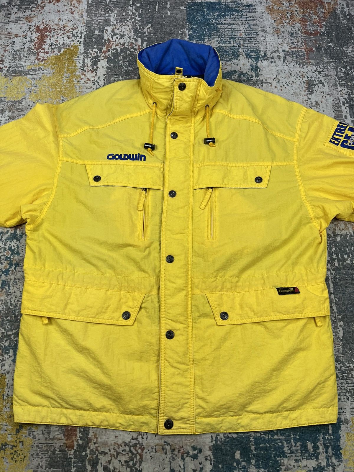 Goldwin Vintage Goldwin Extreme Gear Nylon Jackets Size US XL / EU 56 / 4 - 2 Thumbnail