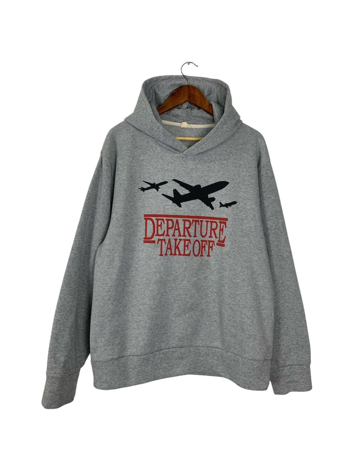 Japanese Brand × Vintage Vintage Departure Take Off hoodie Size US XL / EU 56 / 4 - 1 Thumbnail